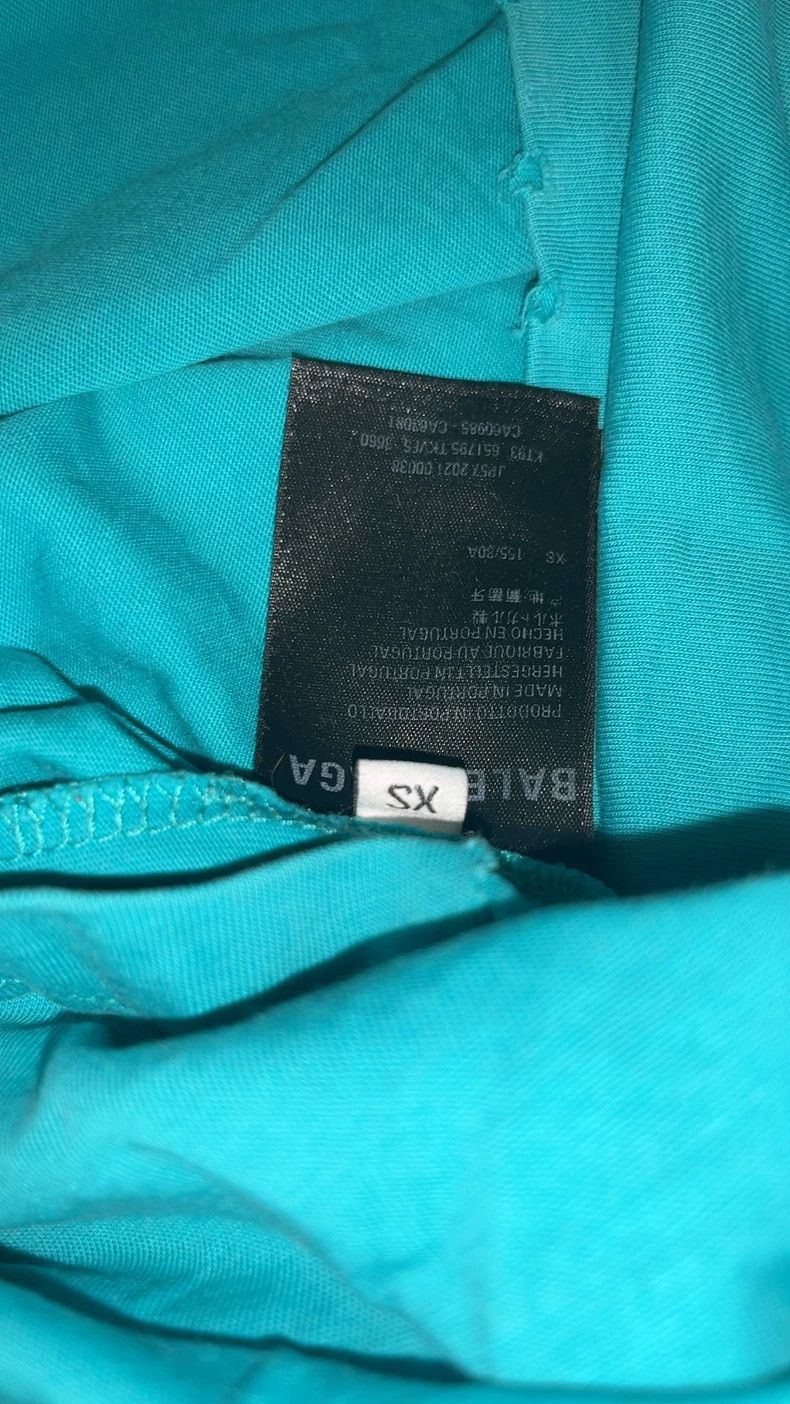Balenciaga Balenciaga Lake blue mosaic short sleeves Size US XS / EU 42 / 0 - 4 Thumbnail