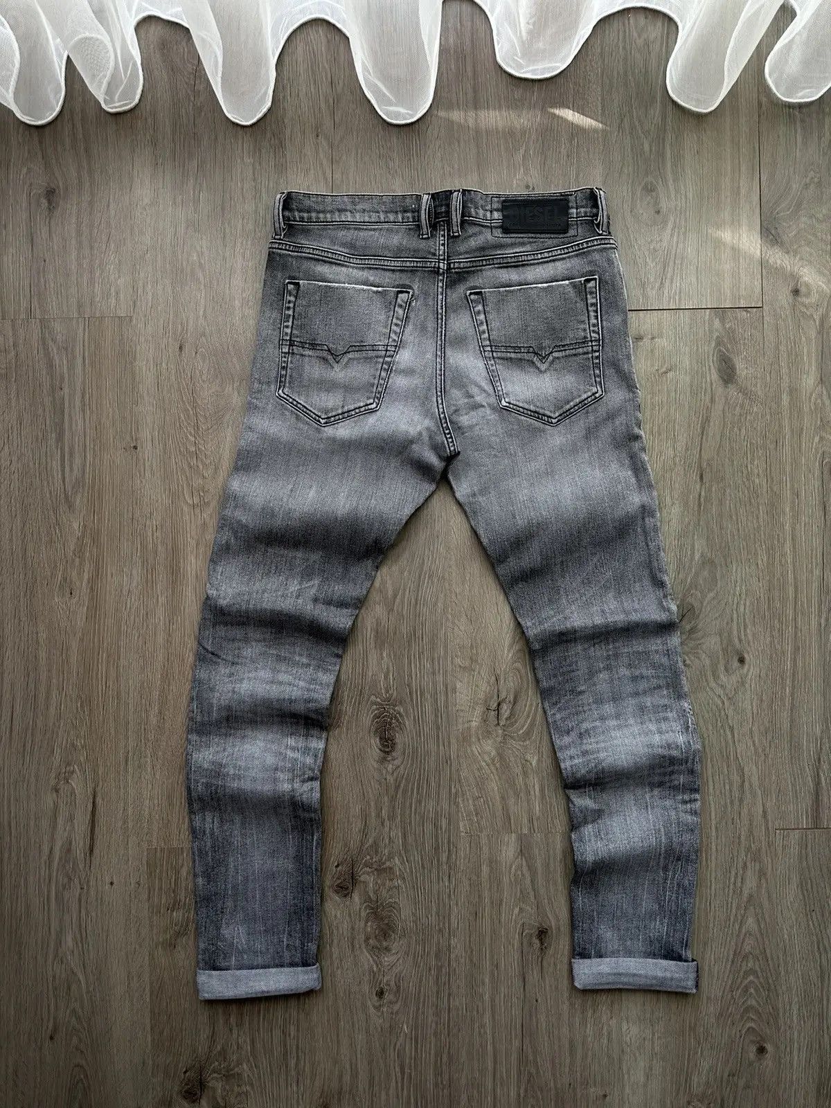 Diesel × Vintage Vintage Diesel Gray Denim Tepphar Pants Size US 31 - 4 Thumbnail