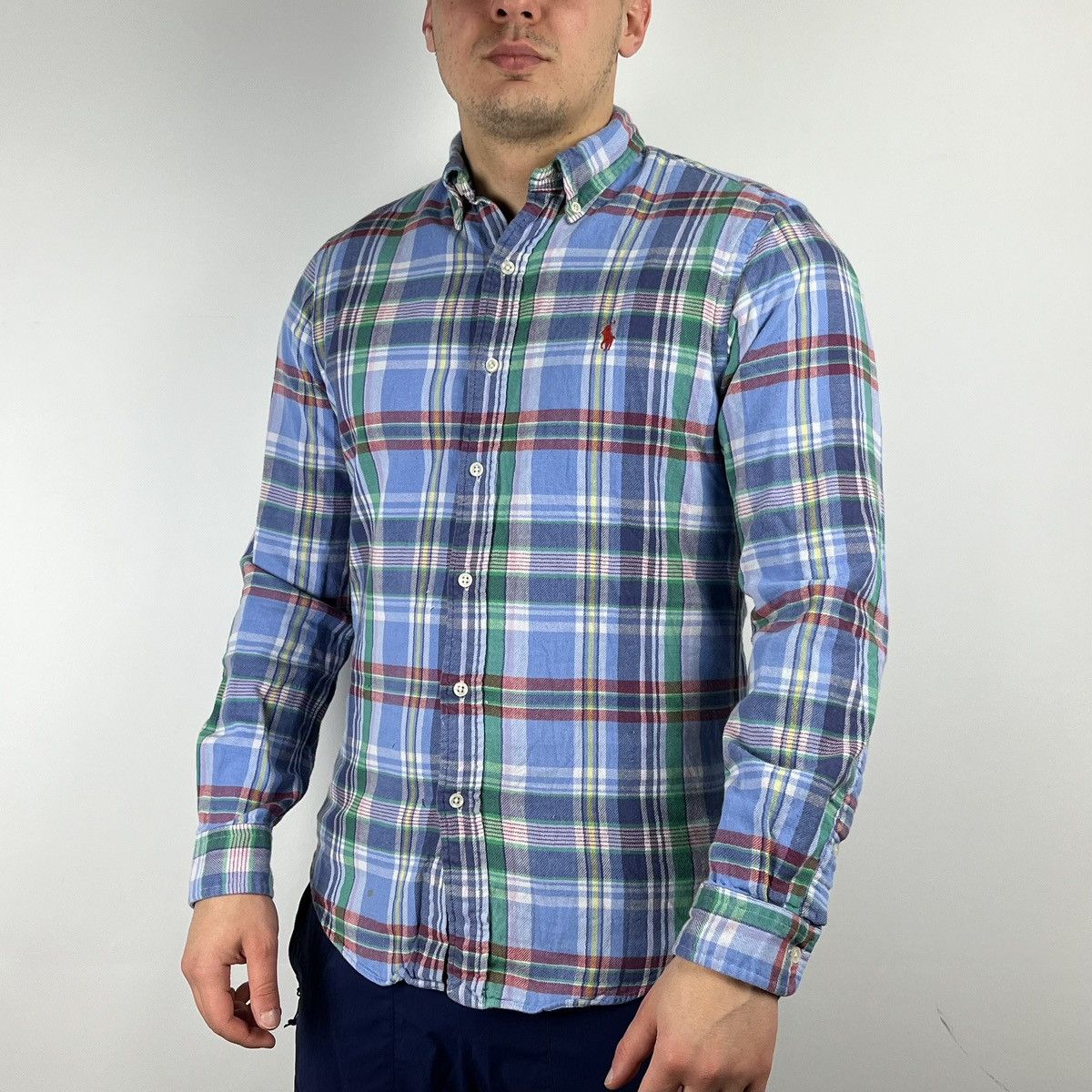 Polo Ralph Lauren Polo Ralph Lauren shirt plaid size Medium slim fit Size US M / EU 48-50 / 2 - 1 Thumbnail