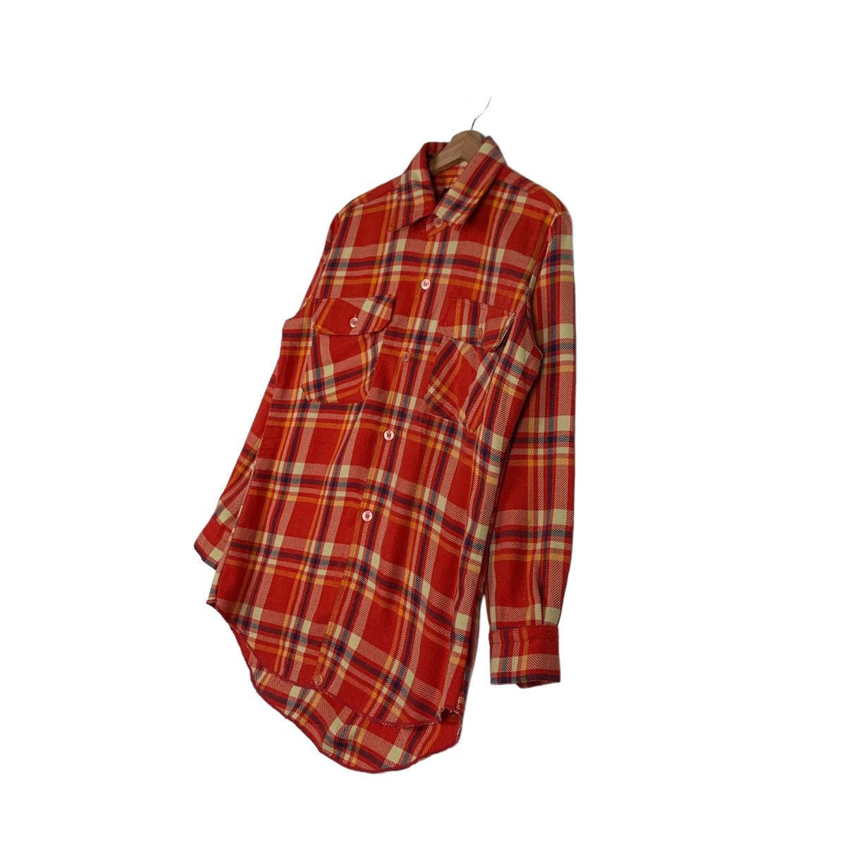 Flannel FRANZ Sking Mountaineering Wear Tartan Flannel #0308-C14 Size US M / EU 48-50 / 2 - 2 Thumbnail