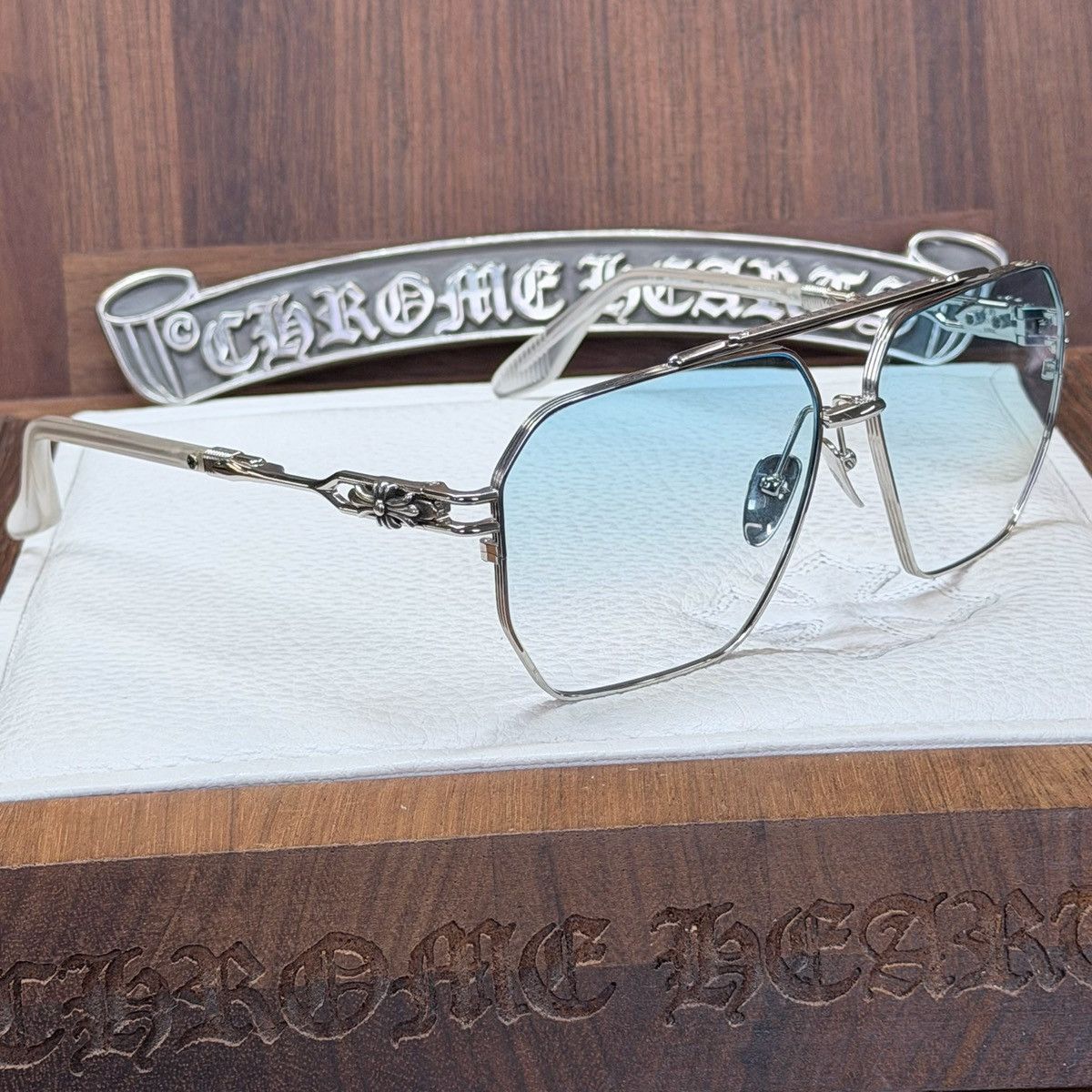Chrome Hearts Chrome Hearts RIPPING 1/1 Sunglasses Size ONE SIZE - 6 Thumbnail