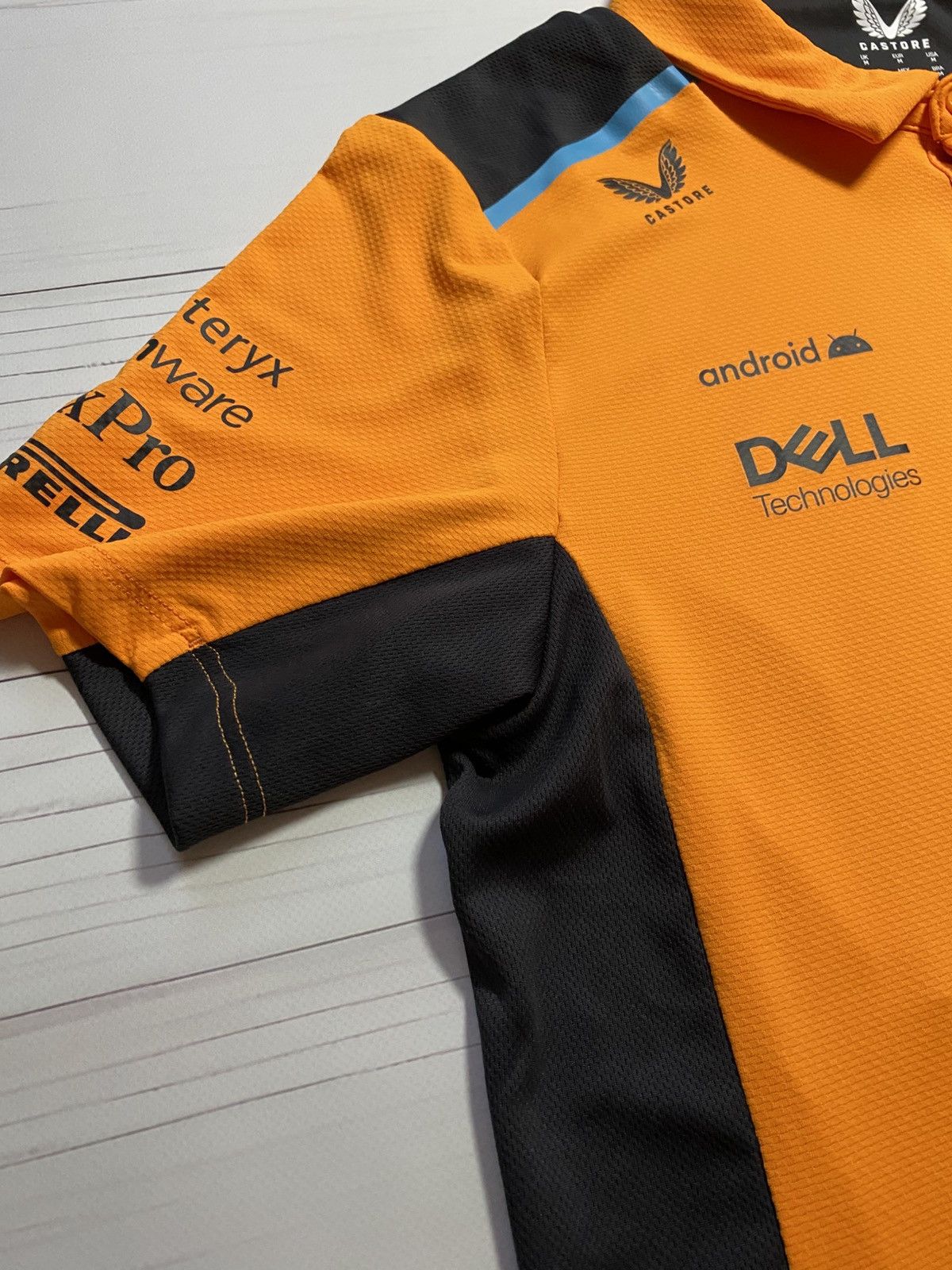 Formula 1 Formul 1 McLaren Lando Norris #4 Castore polo t shirt jersey Size US M / EU 48-50 / 2 - 9 Thumbnail