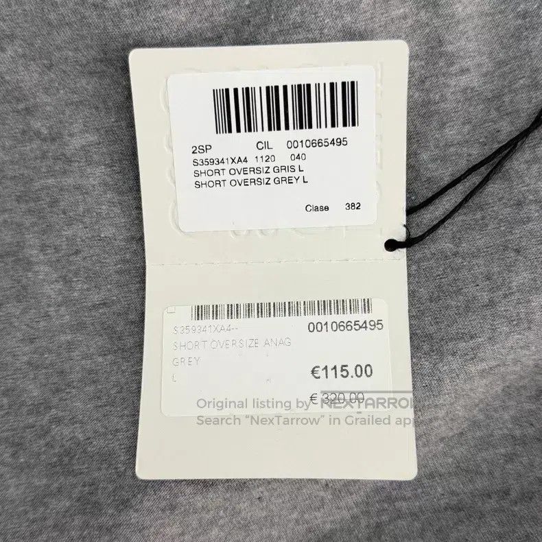 Loewe Loewe Gray Embroidered Logo Short Sleeve Size L / US 10 / IT 46 - 8 Thumbnail