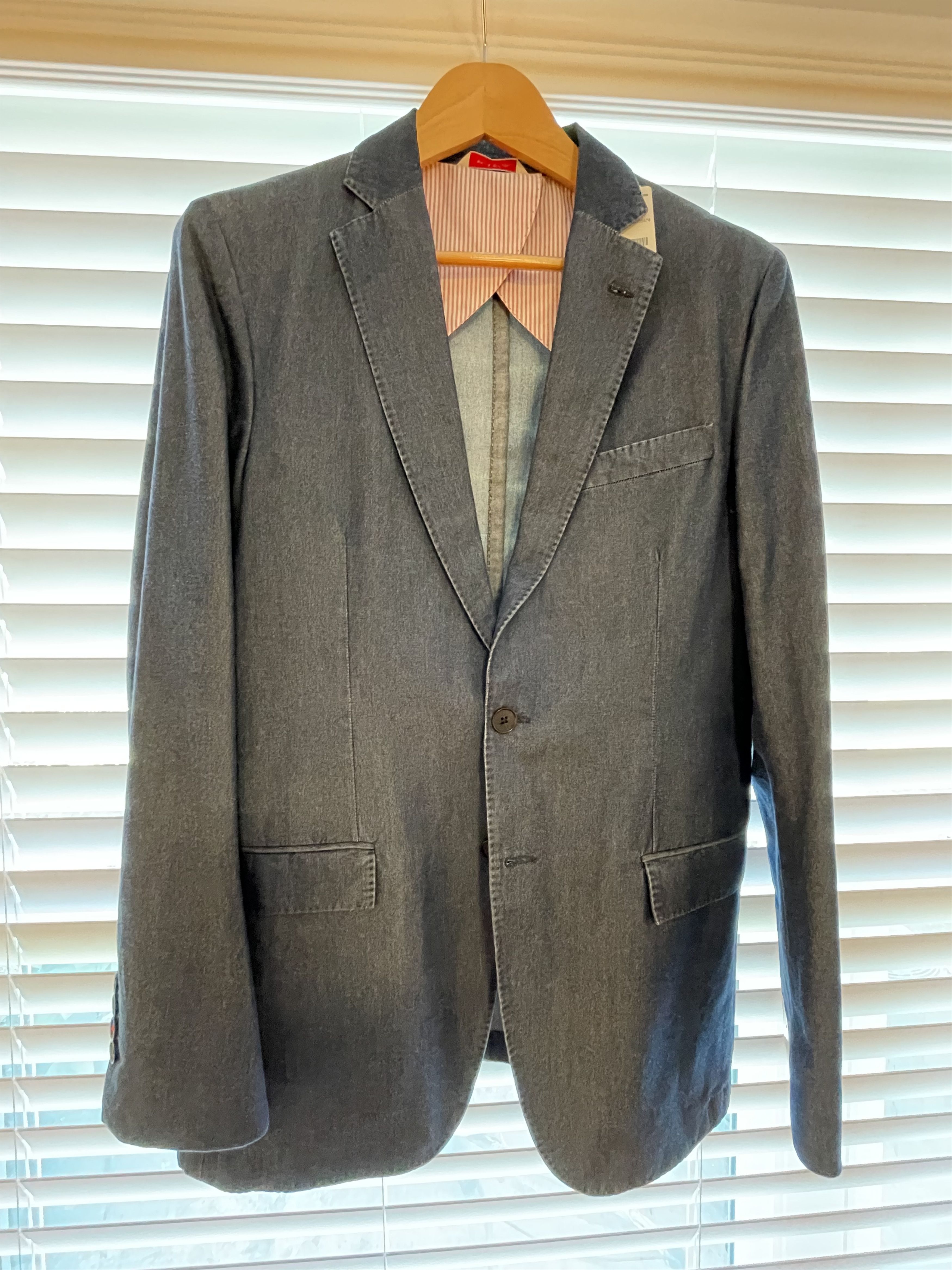 Brooks Brothers Chambray Two-button Sport Coat Size 38R - 1 Thumbnail