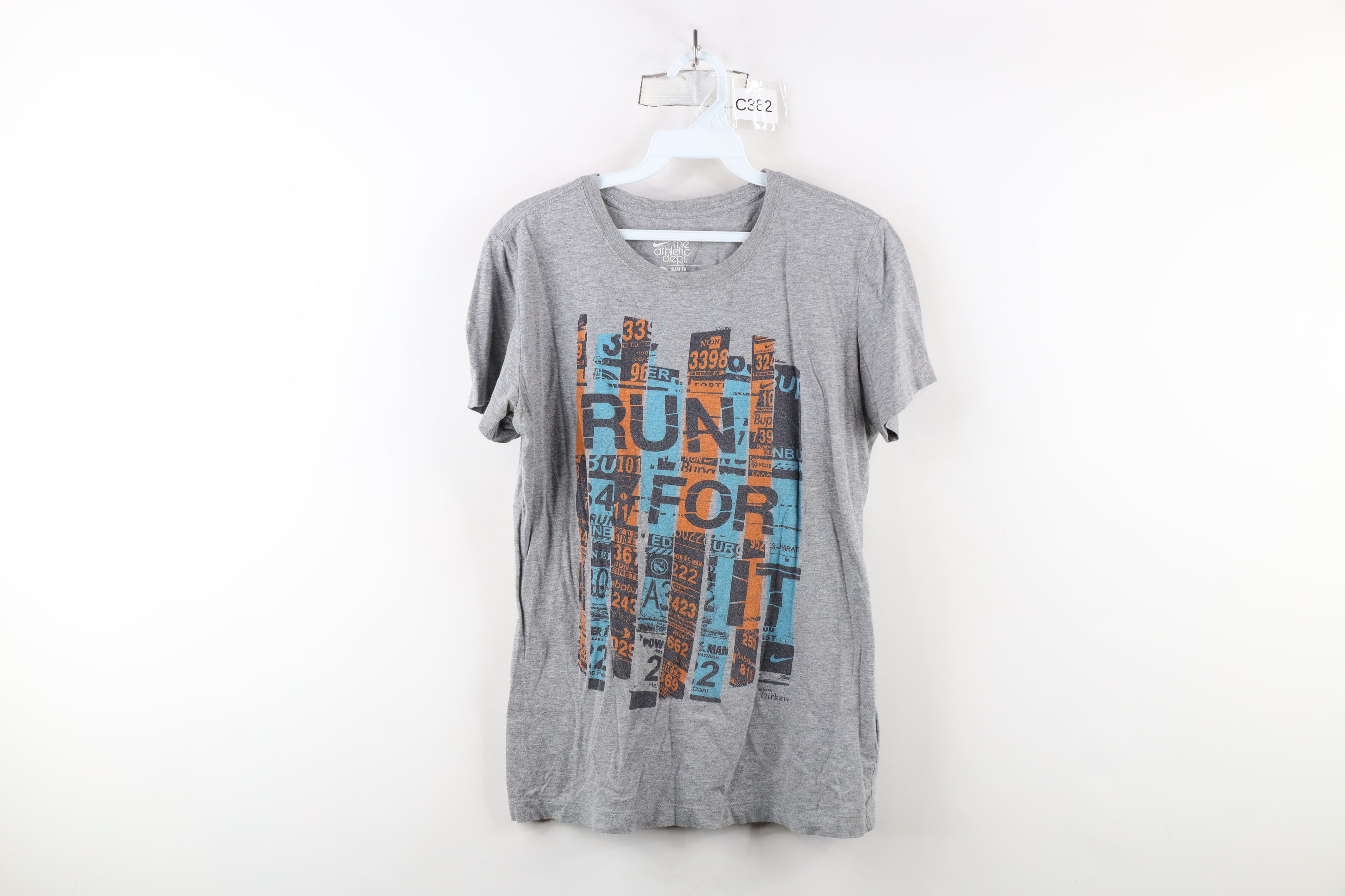 Nike × Vintage Vintage Nike Netherlands For It Short Sleeve T-Shirt Gray Size L / US 10 / IT 46 - 1 Thumbnail