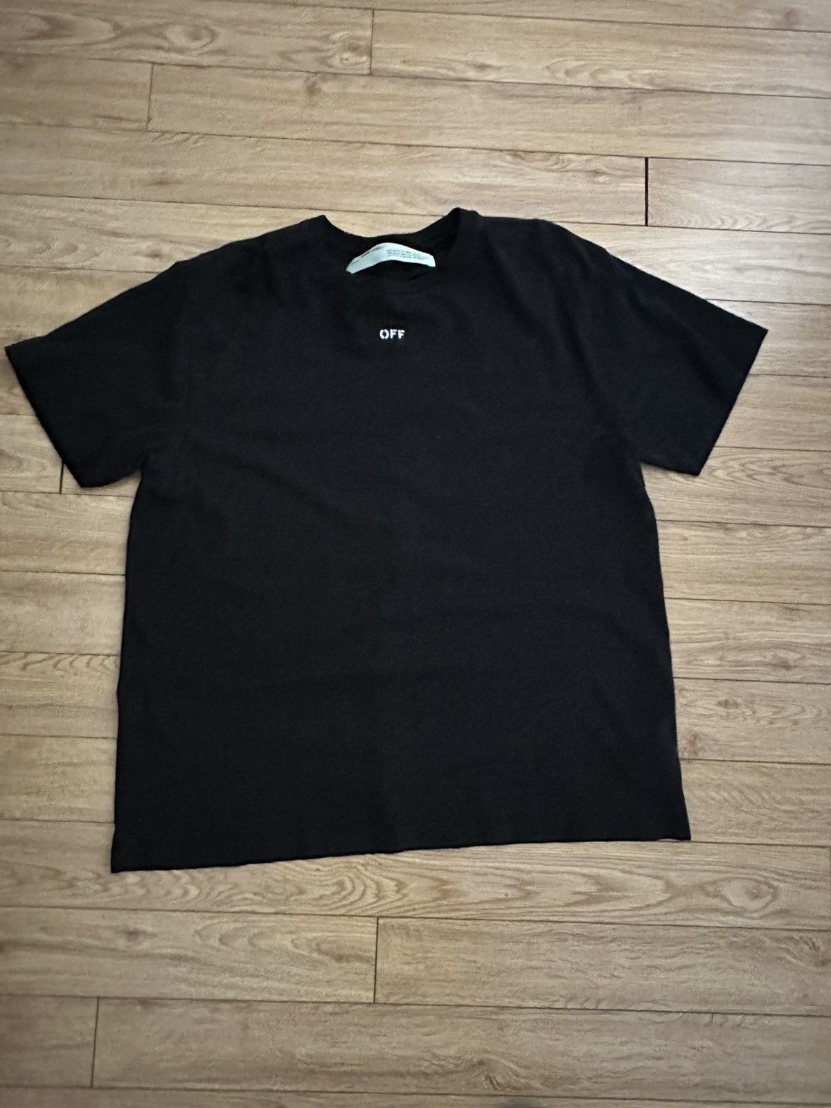 image of Off White 2013 Main Label in Black, Men's (Size Small)