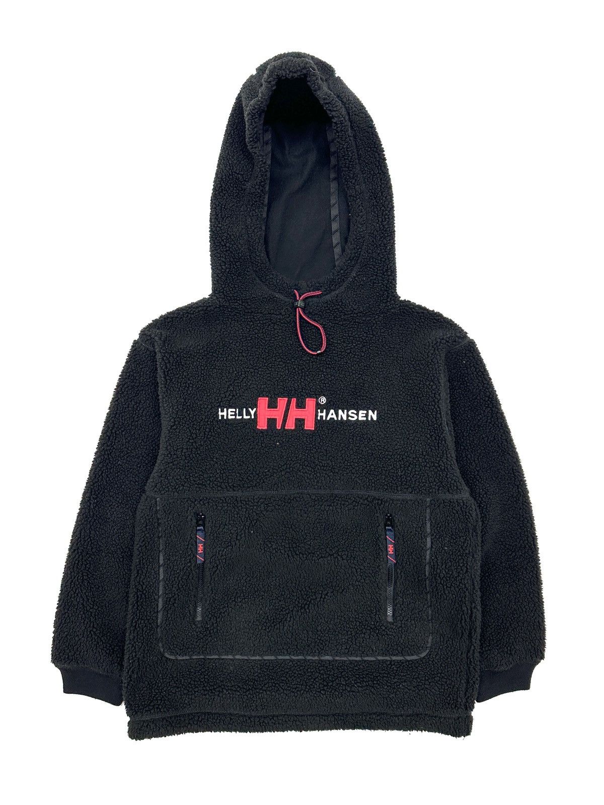 Helly Hansen Vintage Helly Hansen Navy Black Sherpa Hoodie Size US XS / EU 42 / 0 - 1 Thumbnail