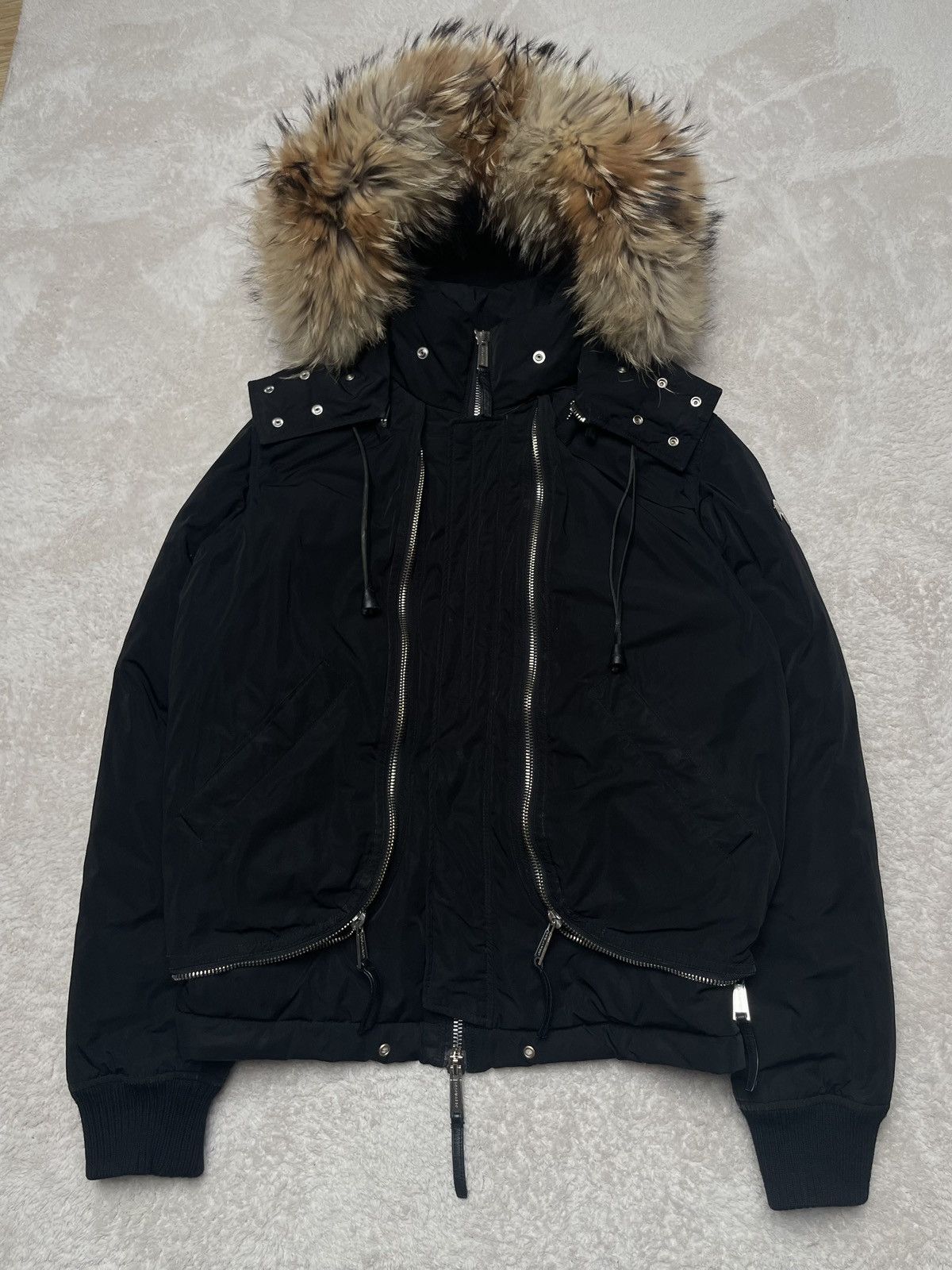 Dsquared2 F/W 2009 dsquared2 double zipper fur bomber Size US M / EU 48-50 / 2 - 2 Thumbnail
