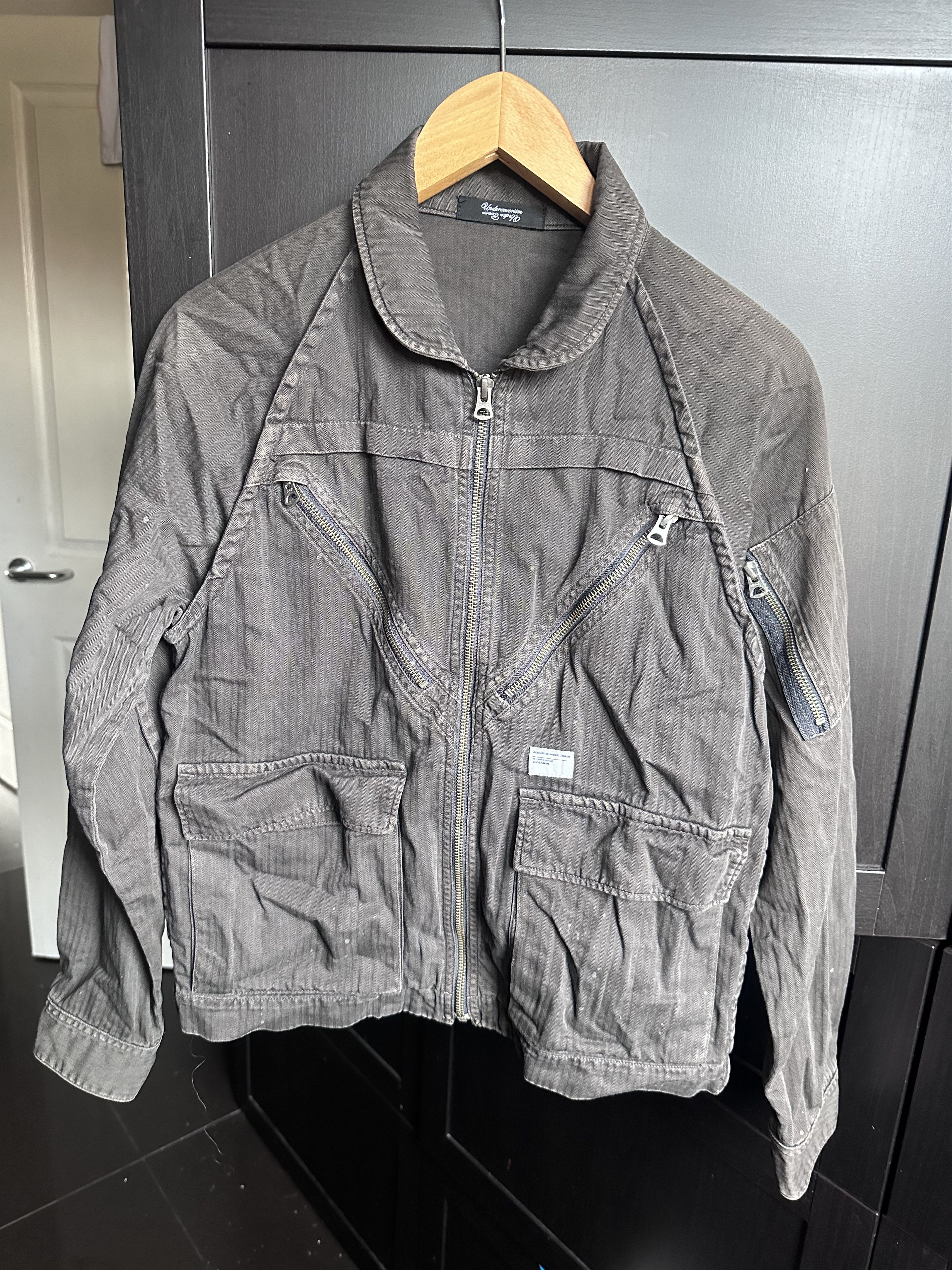 Undercover SS 11 ‘Underman’ Multi-pockets Work Jacket