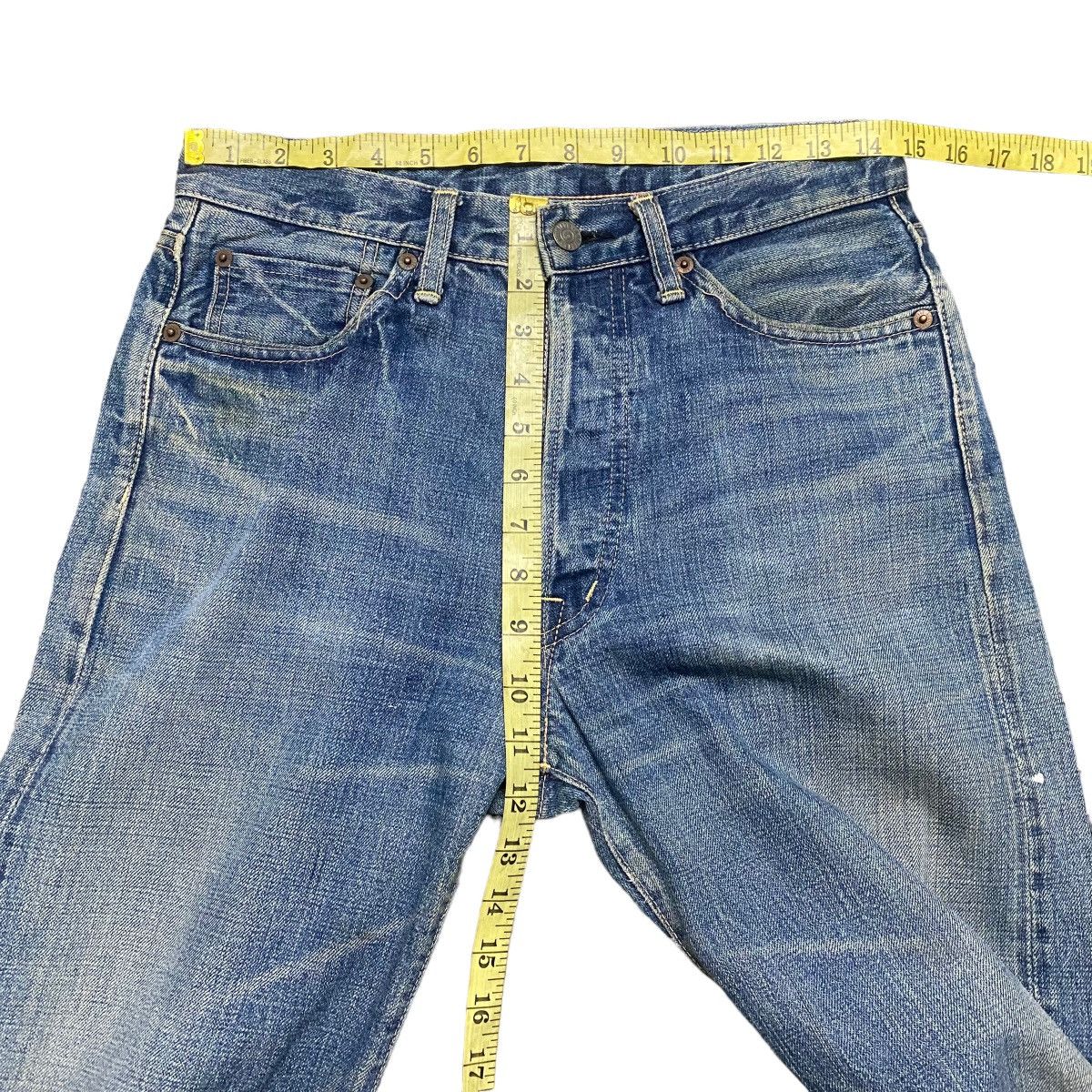 OMNIGOD Vintage OMNIGOD Denim Selvedge Jeans Size US 29 - 16 Thumbnail