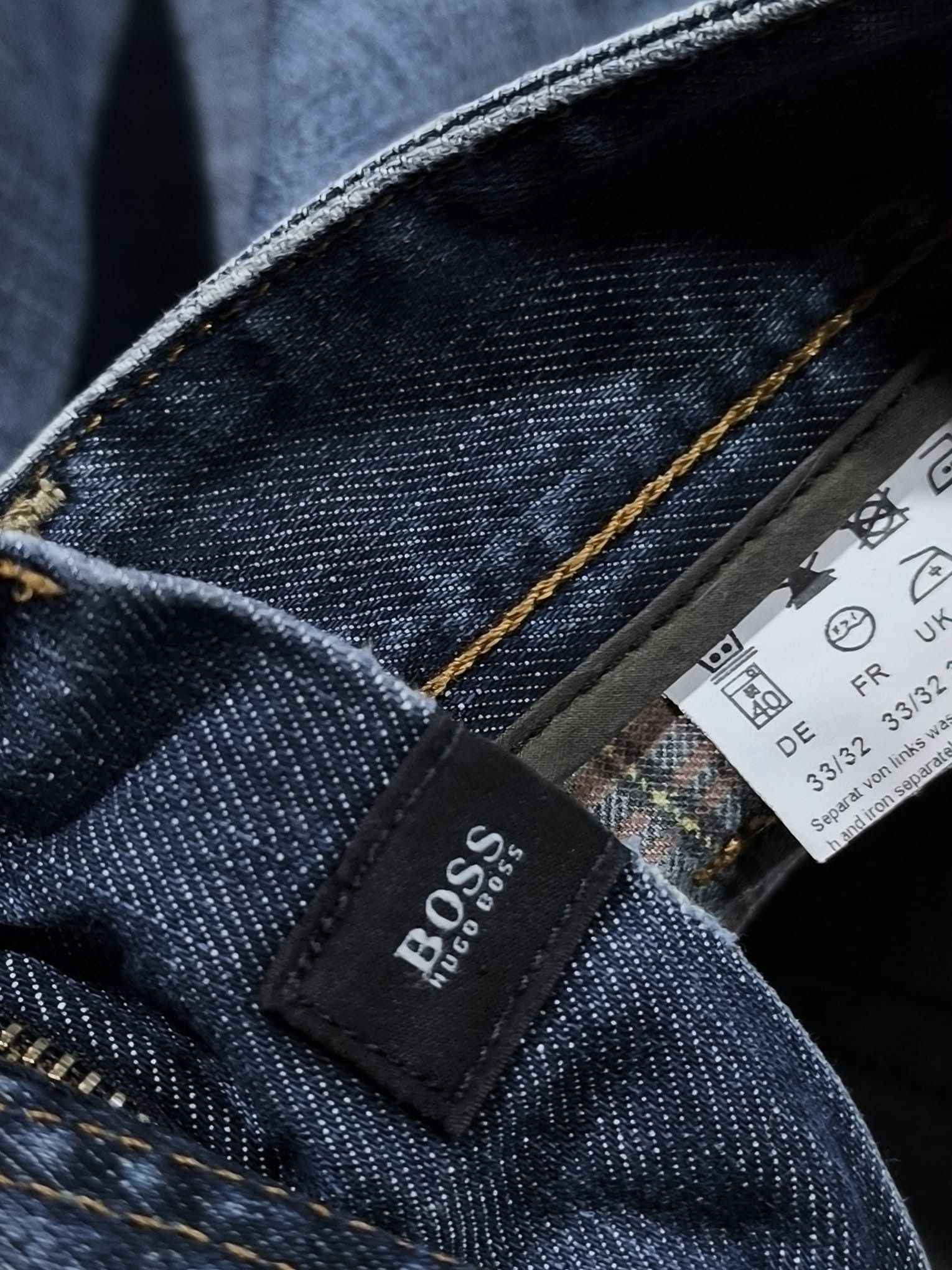 Hugo Boss boss faded distressed jeans rick owens balenciaga Size US 33 - 4 Thumbnail