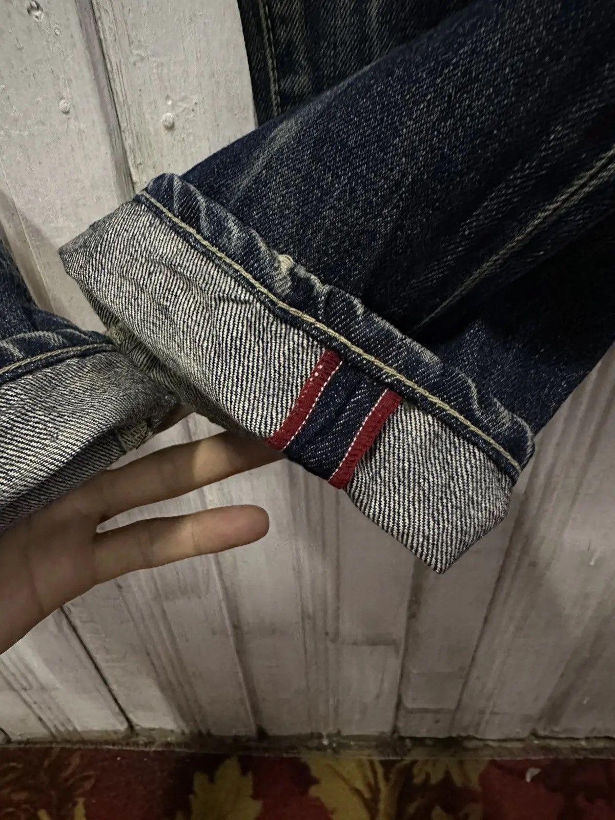 Japanese Brand Redline/Selvedge W33 L32 Vintage RIPO TRENTA ANNI Denim Pant Size US 33 - 8 Thumbnail