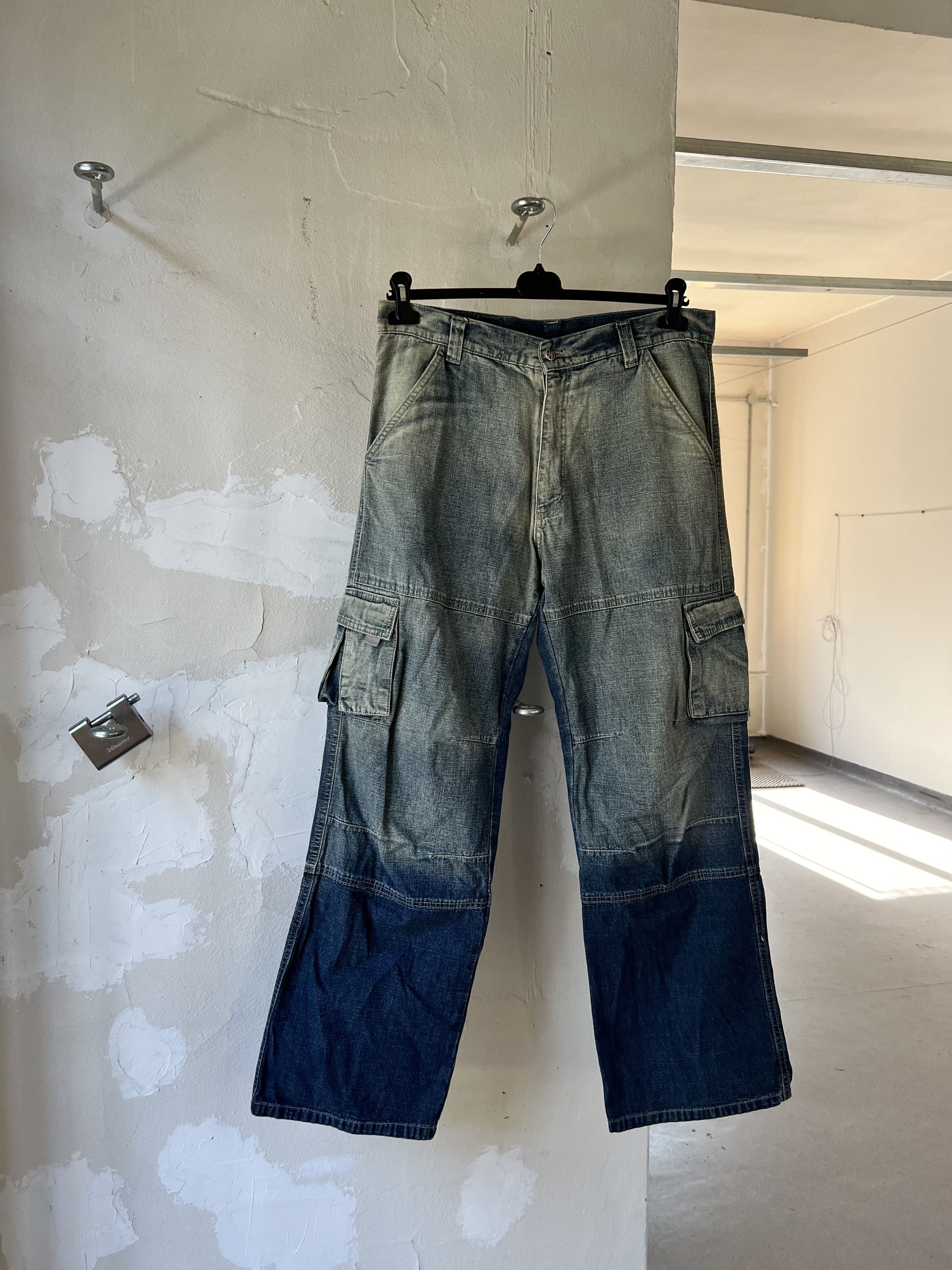 Denime Vintage Red Cat Jeans Cargo NFS Fade Pants Size US 36 / EU 52 - 1 Thumbnail