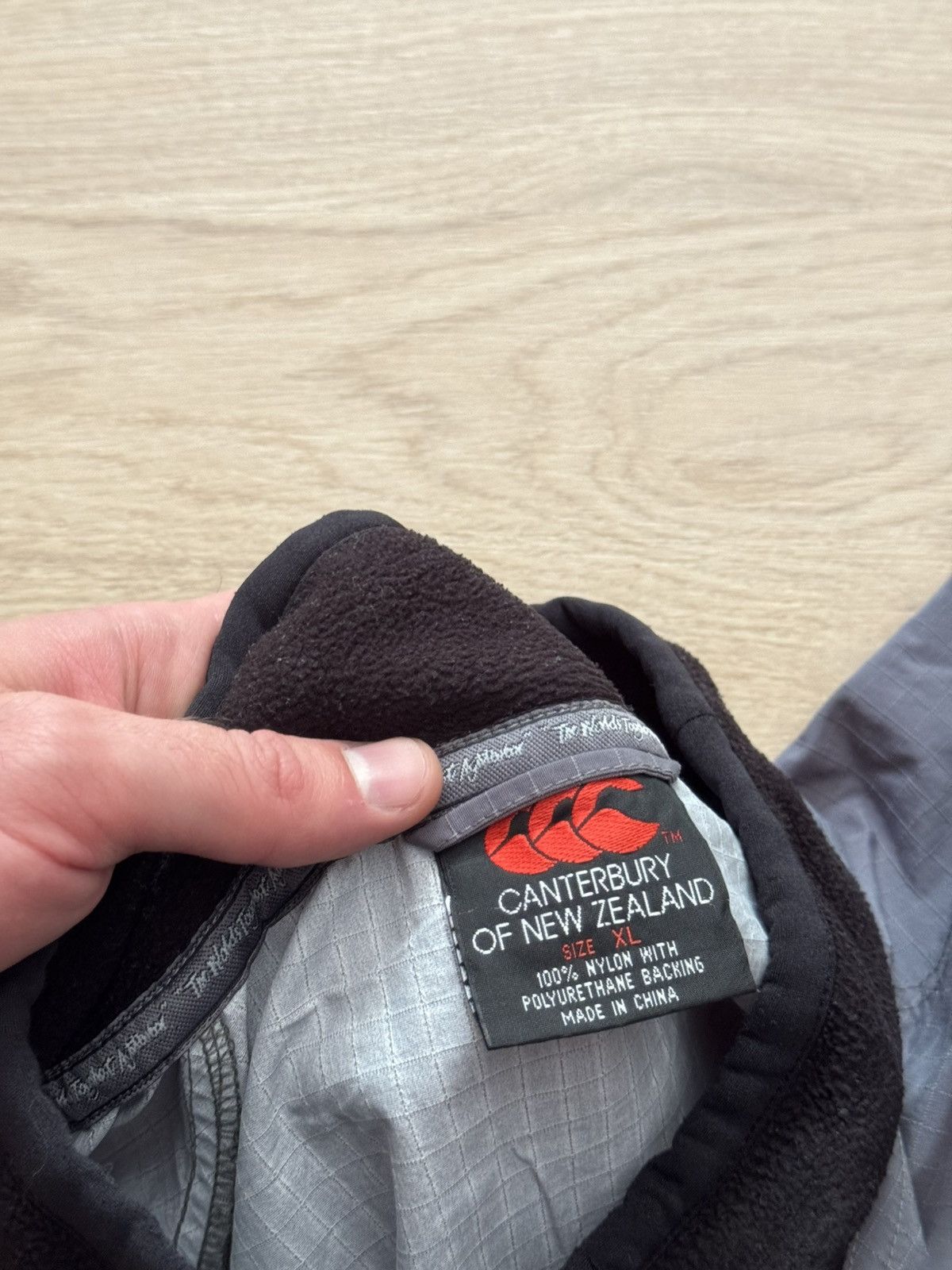 Canterbury of New Zealand Vintage 90’s Canterbury On New Zealand Nylon Rugby Jacket Size US XL / EU 56 / 4 - 6 Thumbnail