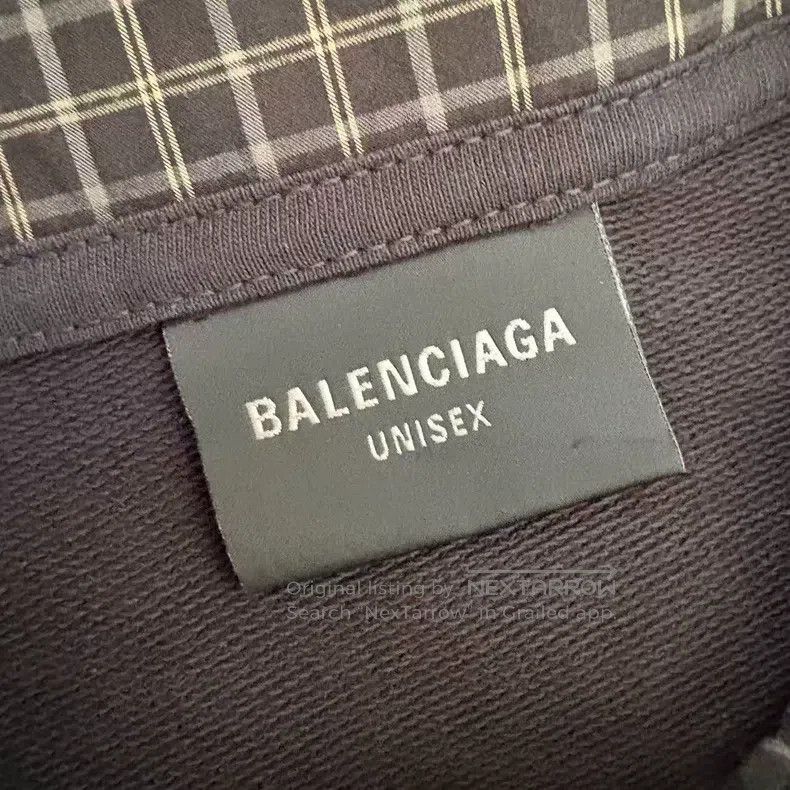 Balenciaga Balenciaga Black Plaid Collar Polo Long Sleeve Shirt Size US M / EU 48-50 / 2 - 3 Thumbnail