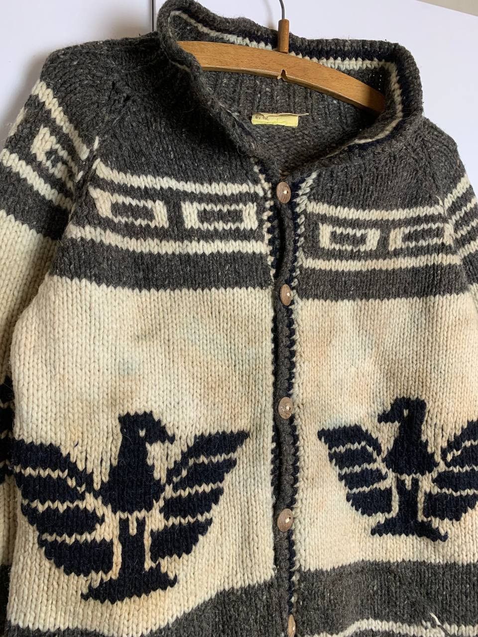 Vintage Pachamama rare aztec style wool sweater Size US L / EU 52-54 / 3 - 2 Thumbnail