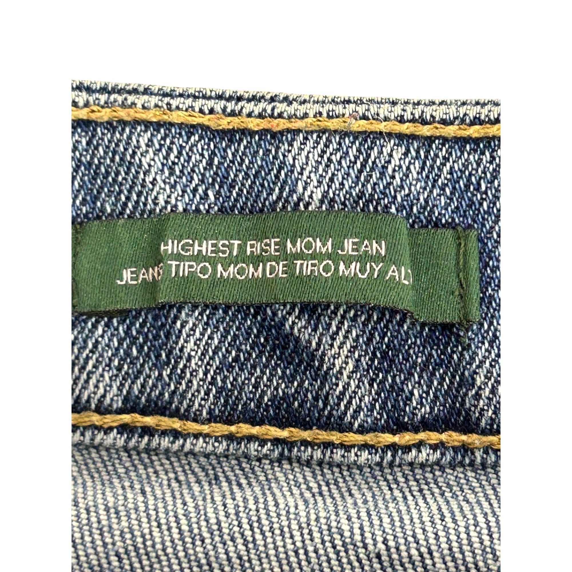 Other Wild Fable Women’s Jeans 0 Blue High Rise Distressed Tapered Size 25" / US 0 / IT 36 - 4 Thumbnail
