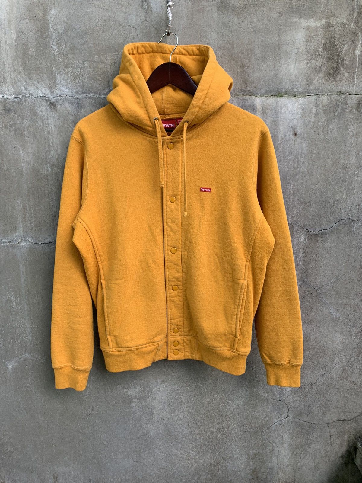 Supreme Mini Box Logo Snap Button Hoodie | Grailed