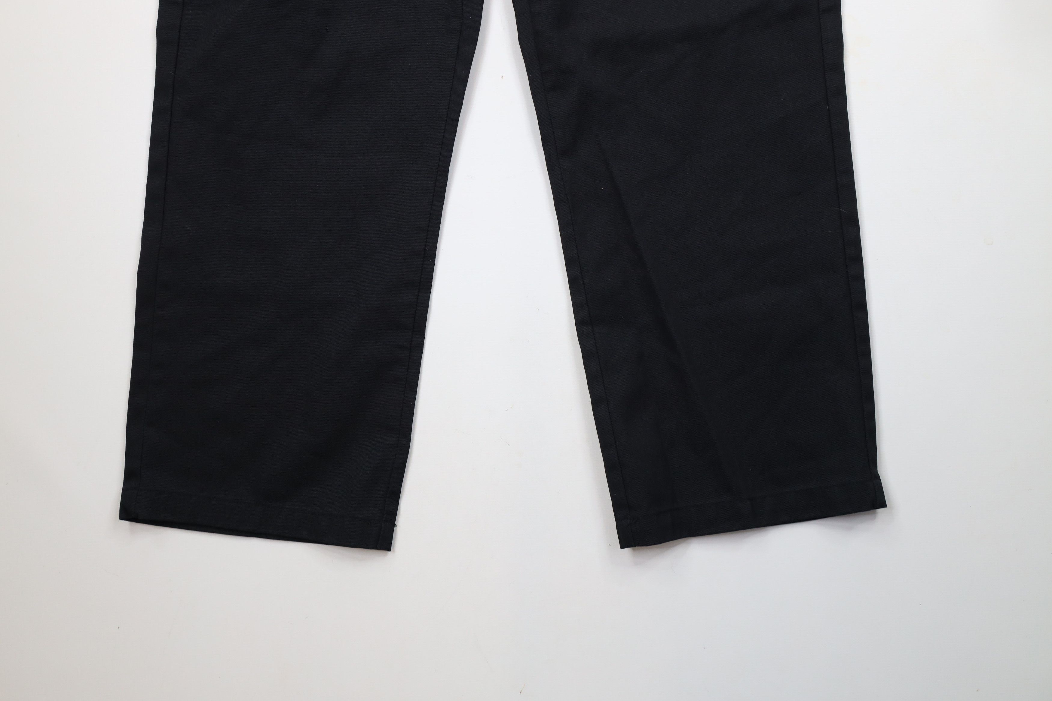 Dickies × Vintage Vintage Y2K Dickies Straight Wide Leg Cargo Pants Black Size US 36 / EU 52 - 4 Thumbnail