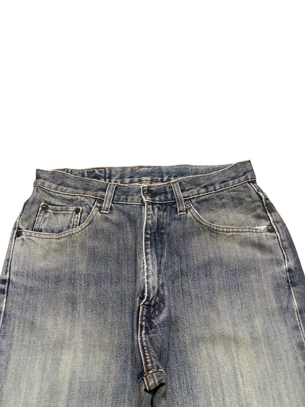 Japanese Brand Vintage Japanese Brand Distressed Baggy Jeans Size US 29 - 4 Thumbnail