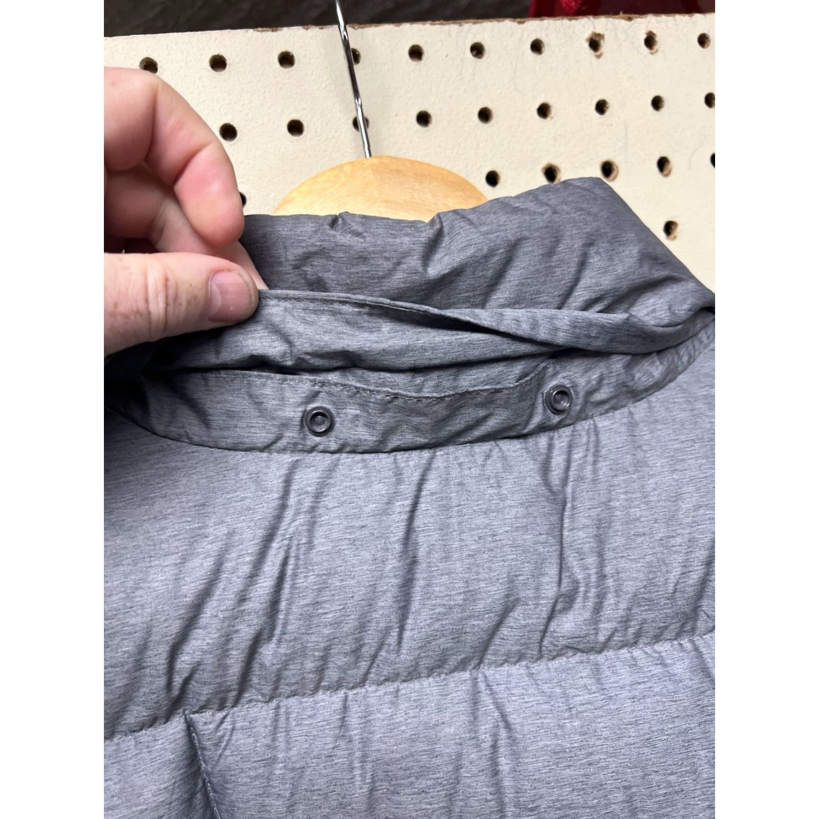 The North Face The North Face Coat Parka Down Winter Gray S Women's Hooded Long Puffer Parka Coat Down Insulation Zip Size S / US 4 / IT 40 - 3 Thumbnail