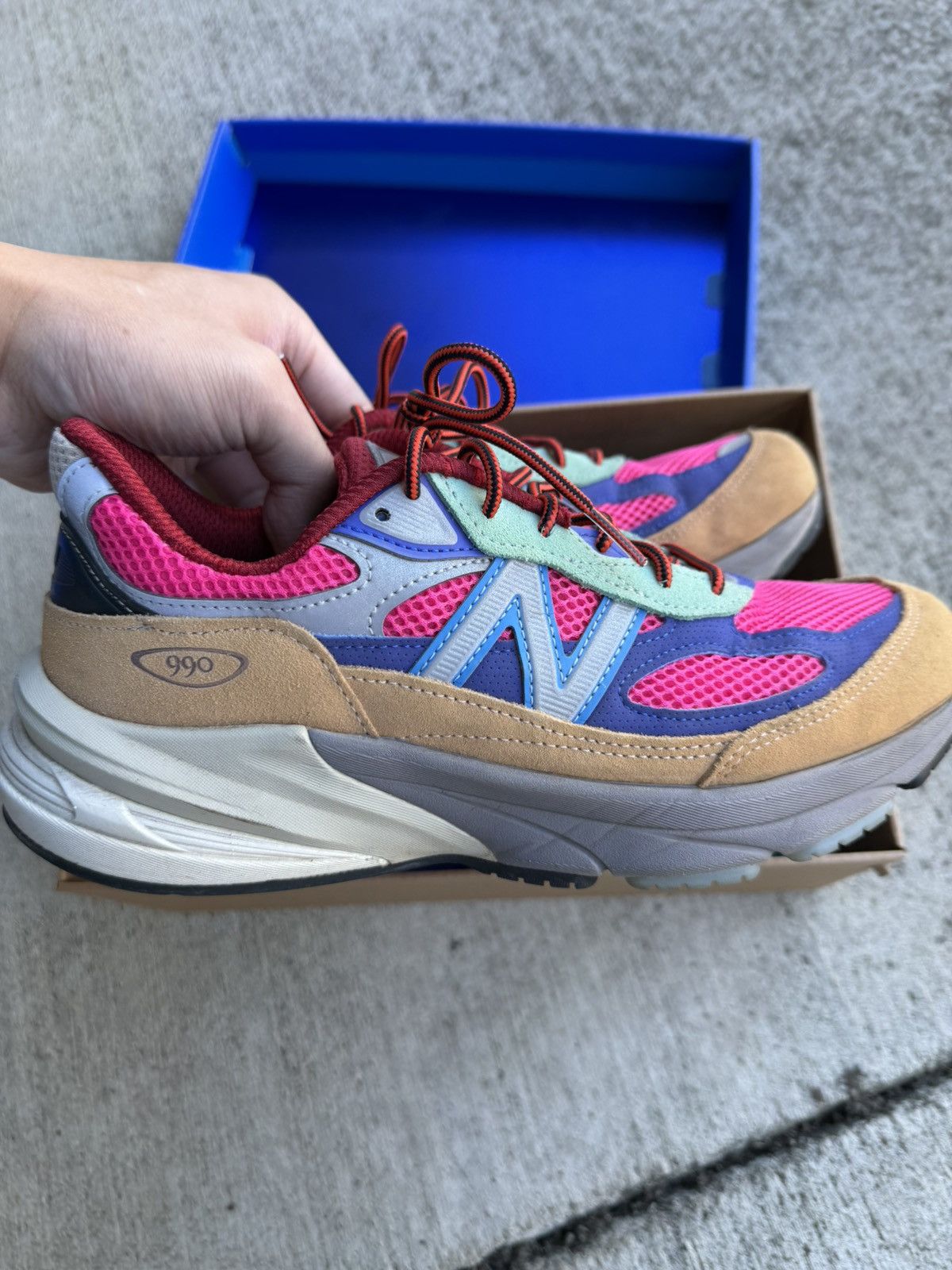 Action Bronson × New Balance Action Bronson New Balance 990v6 Ainozama Size US 7.5 / EU 40-41 - 7 Thumbnail