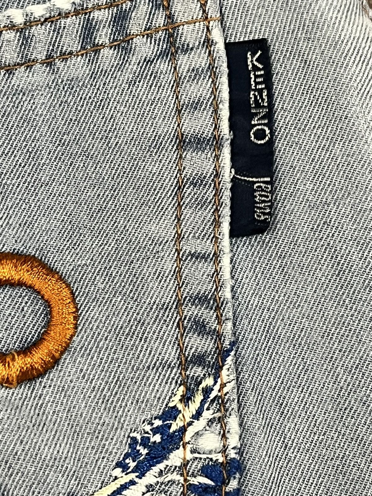 Kenzo Vintage Kenzo Scovill Baggy Distressed Denim Size US 33 - 11 Thumbnail