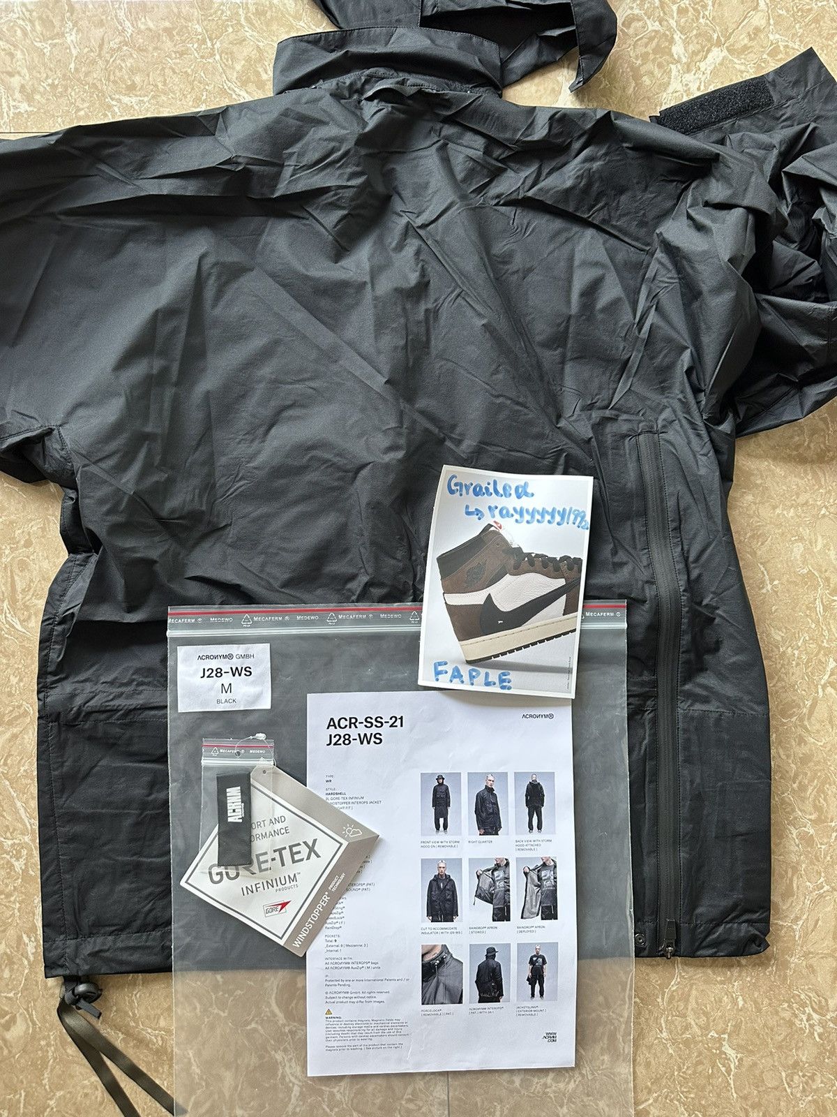Acronym J28-WS 2L Gore-Tex Infinium™ Windstopper® Interops