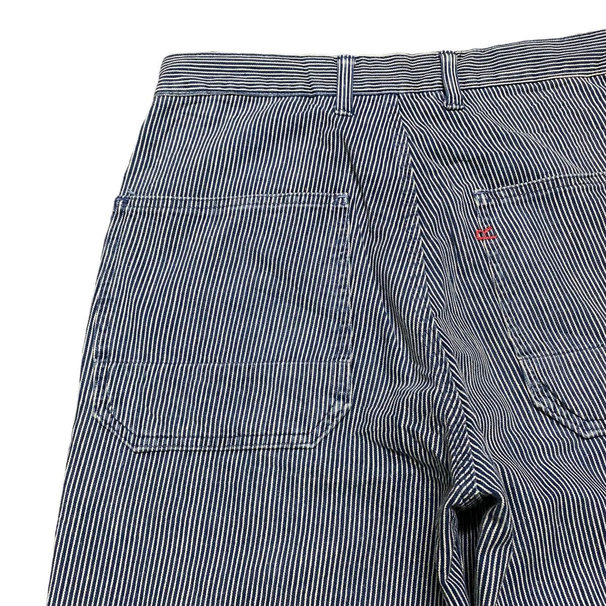 45rpm 45rpm Blue Cafe Pinstripe Work Pants Size US 29 - 11 Thumbnail