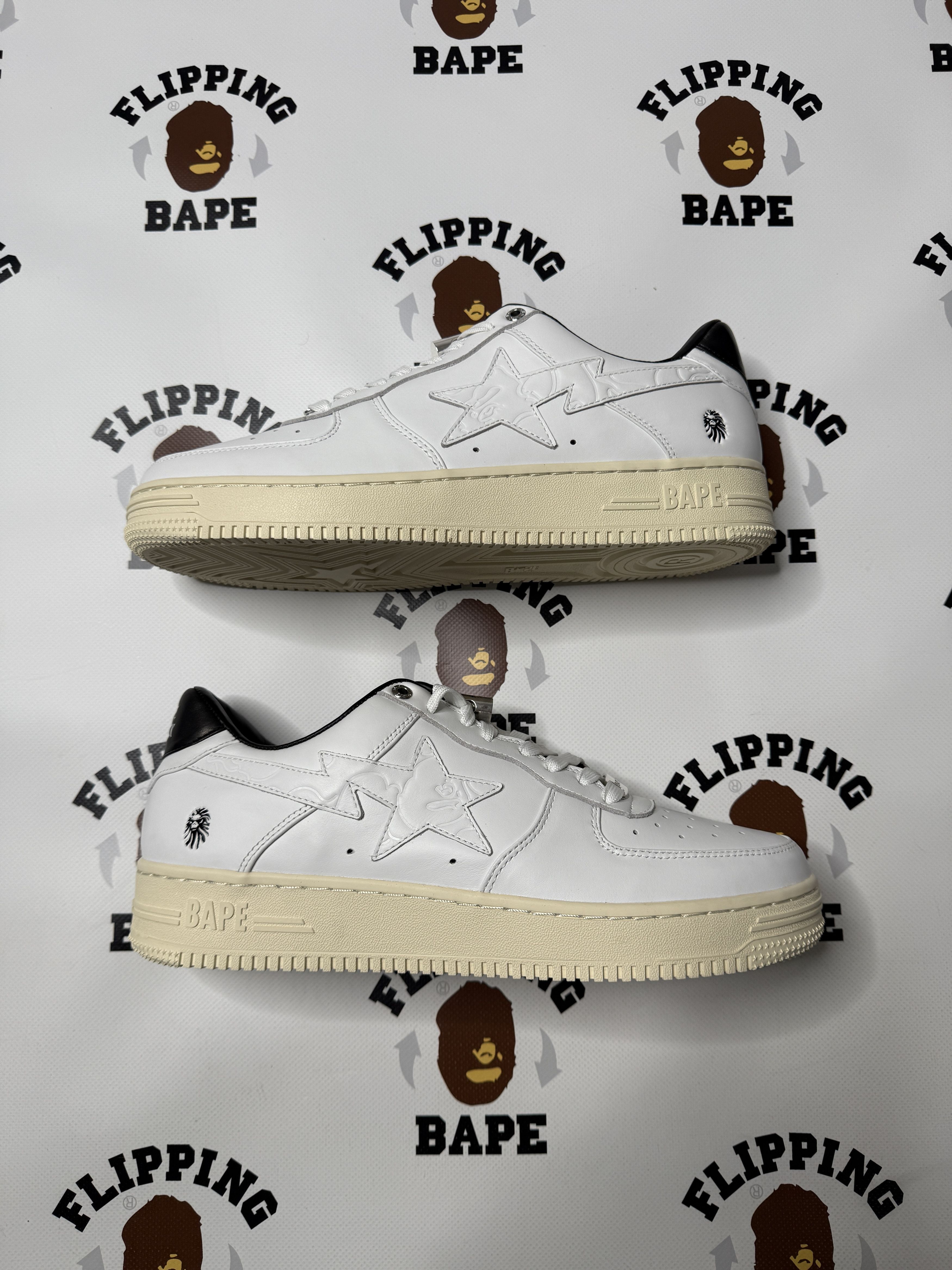 Bape BAPE BLACK BAPE STA LOW (SS21) Size US 12 / EU 45 - 15 Thumbnail