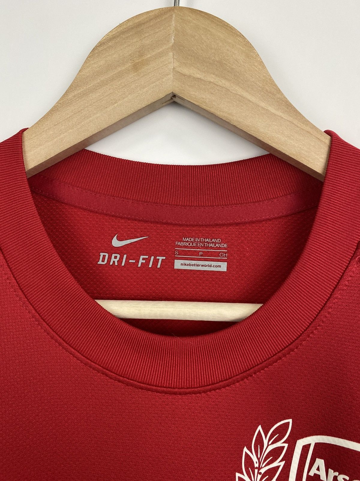 Nike 🏴󠁧󠁢󠁥󠁮󠁧󠁿 Nike Arsenal 2011 Jersey Soccer Football Shirt Rare Retro Size US S / EU 44-46 / 1 - 5 Thumbnail
