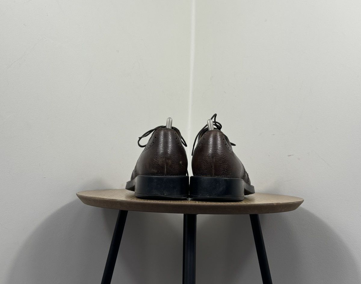 Tod's Tod’s Men’s Lace-Up Brown Leather Oxford Brogue Dress Shoes Size US 9 / EU 42 - 14 Thumbnail