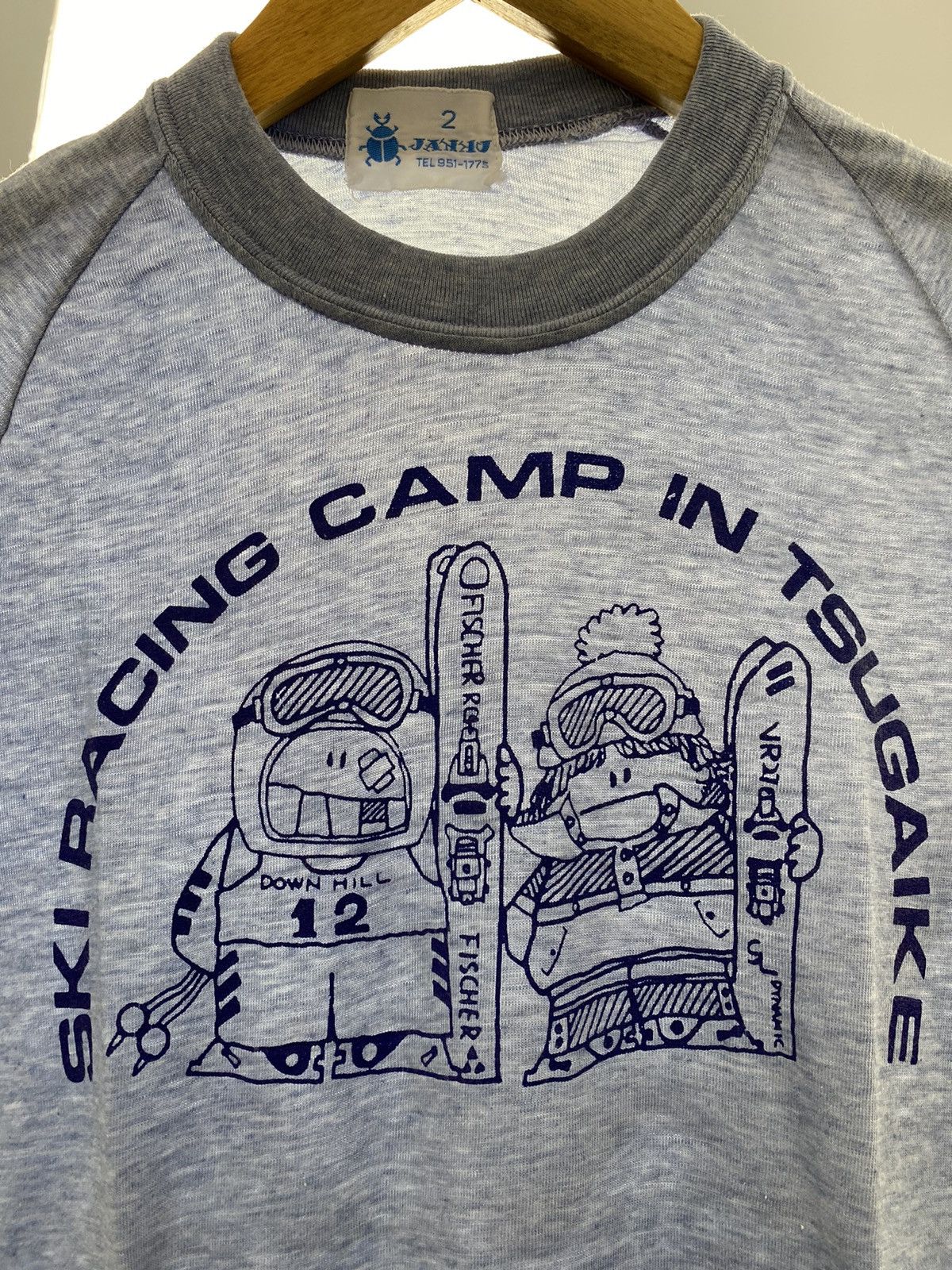 Vintage Vintage Ski racing camp t-shirt Size US M / EU 48-50 / 2 - 5 Thumbnail