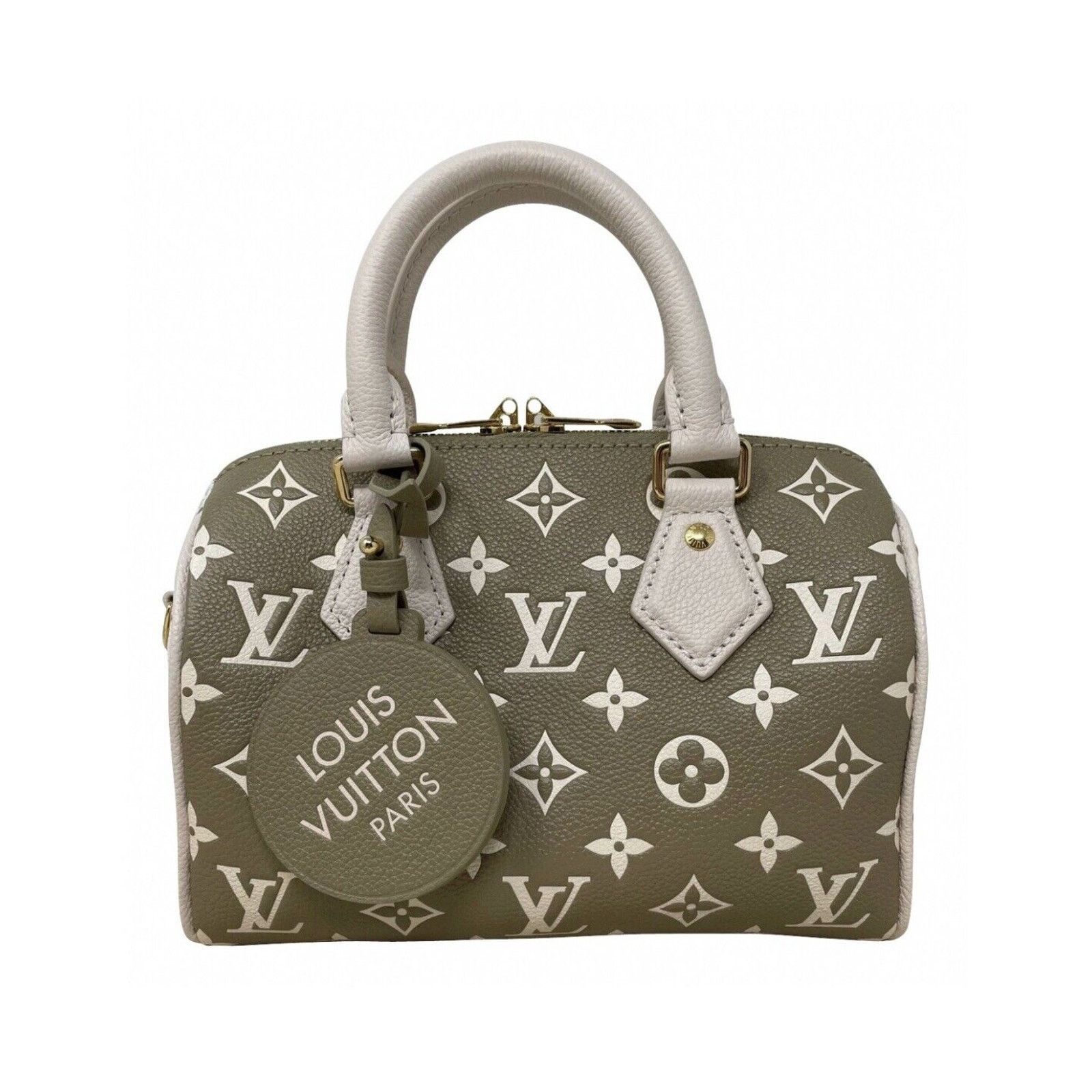 Louis Vuitton Louis Vuitton Speedy Bandouliere Satchel Bag 20 KhaKI Size ONE SIZE - 2 Thumbnail