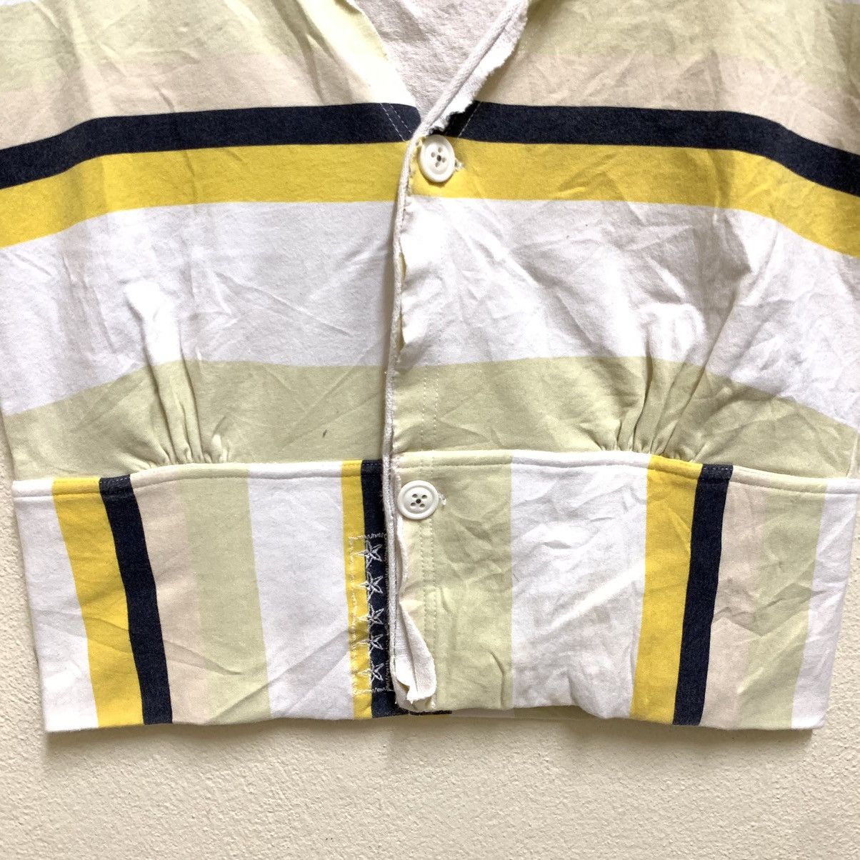 Diesel DIESEL FLY DECK Stripe Short Sleeve Cardigan Sweater Size M / US 6-8 / IT 42-44 - 6 Thumbnail