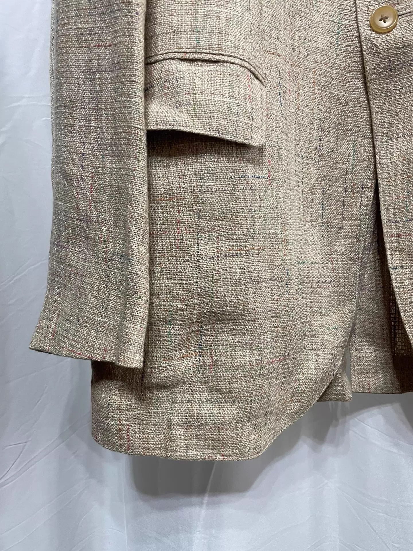 Yohji Yamamoto Yohji Yamamoto Vtg Unisex 2 Colorful Linen Blazer Size US M / EU 48-50 / 2 - 4 Thumbnail