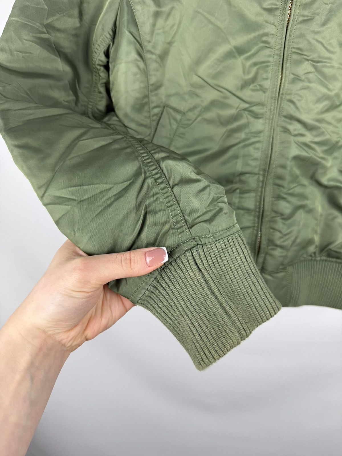 Alpha Industries Alpha Industries Ladies Military Style Bomber Jacket Size XS / US 0-2 / IT 36-38 - 10 Thumbnail