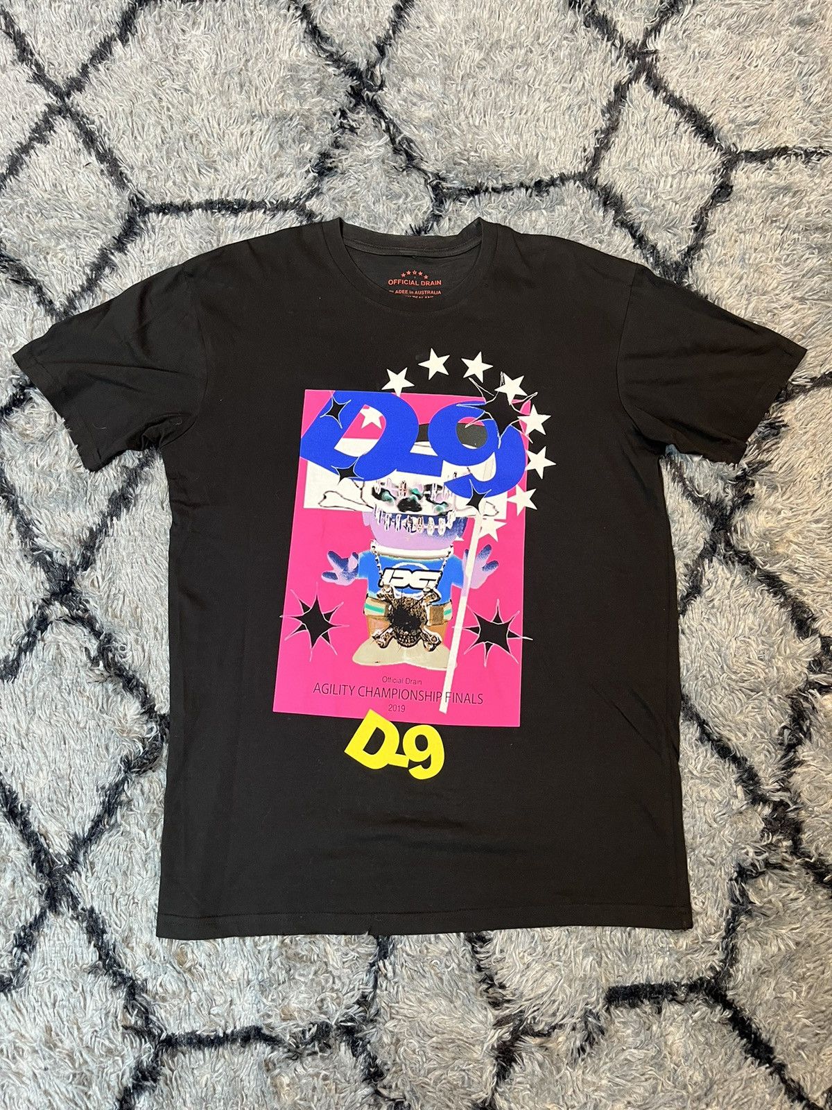 Drain Gang × Sad Boys Bladee Agility Australia Tour Exclusive T-Shirt | L Size US L / EU 52-54 / 3 - 1 Thumbnail