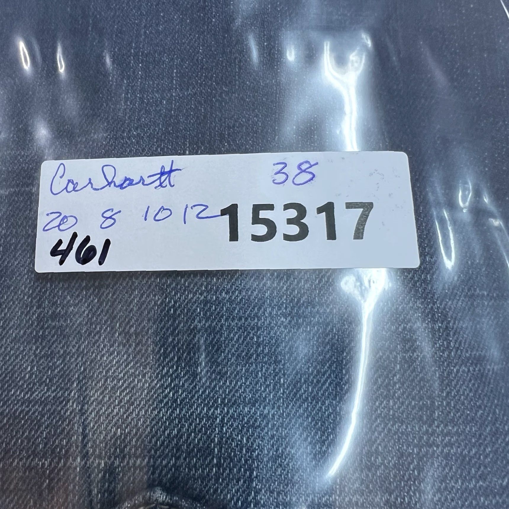 Carhartt Carhartt Loose Straight Cut-Off Denim Shorts Mens Size 38 Blue 8 Inseam Relaxed Workwear Casual Size US 38 / EU 54 - 8 Thumbnail