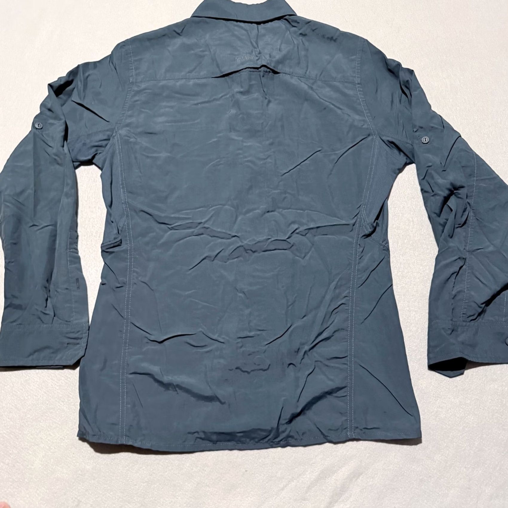 Vintage KUHL Invoke Shirt Men Navy Long Sleeve Button Pockets Small Size US S / EU 44-46 / 1 - 2 Thumbnail