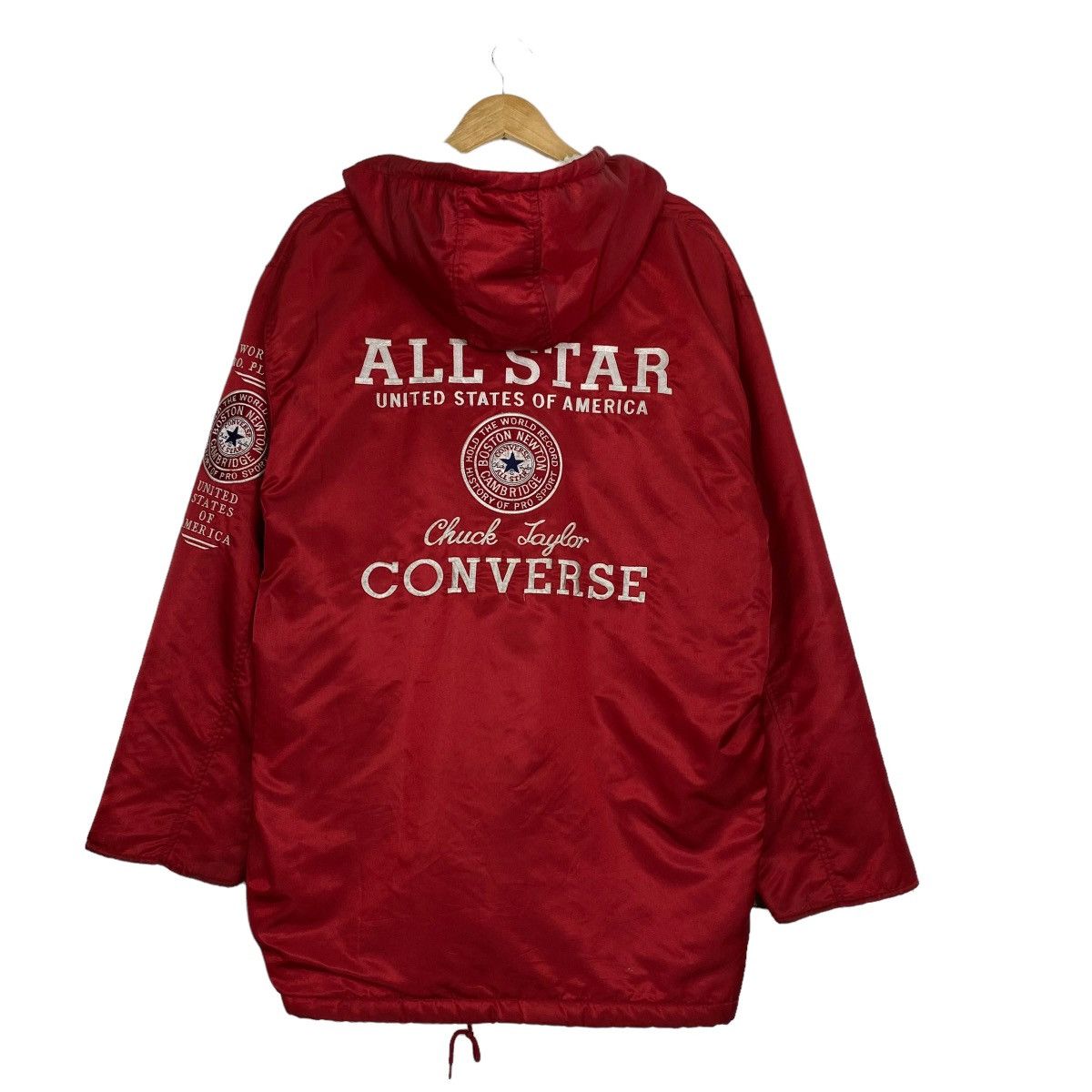 Converse Vintage 90s Converse Big Back Logo Coach Jacket Size US XL / EU 56 / 4 - 1 Thumbnail