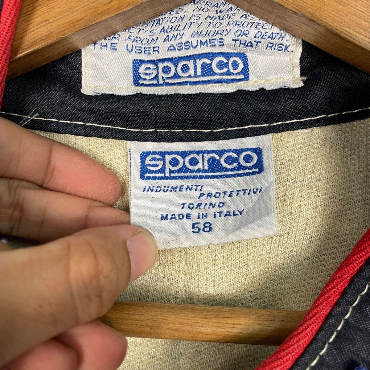 Other Vtg Sparco Amerilube Racing Lubricants Coverall Size US 35 - 19 Thumbnail