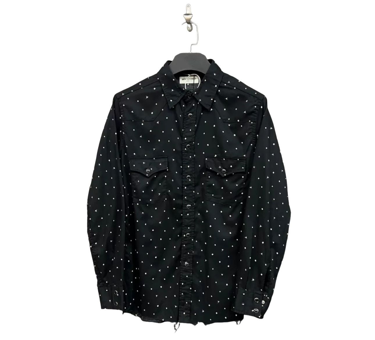 Saint Laurent Paris Saint Laurent Star Print Western Shirt L Size US L / EU 52-54 / 3 - 1 Thumbnail
