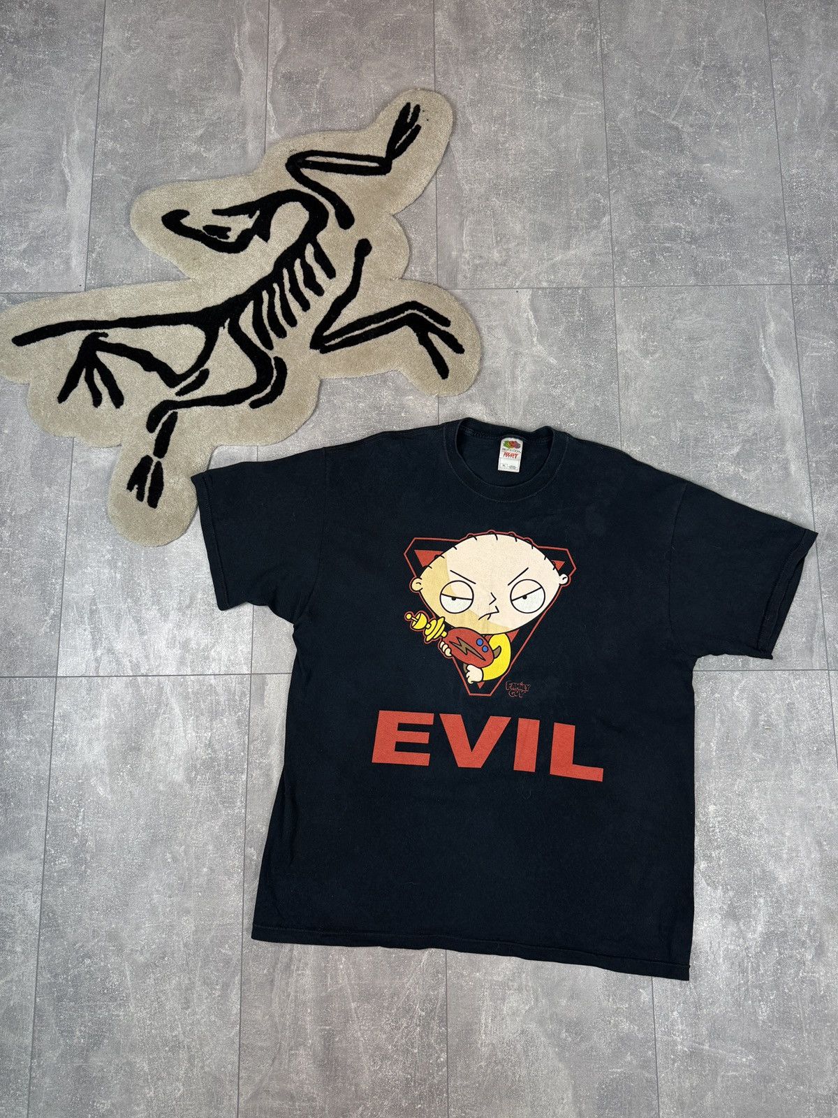 Vintage Mens Vintage Family Guy Evil T-shirt tee art Size US XL / EU 56 / 4 - 1 Thumbnail