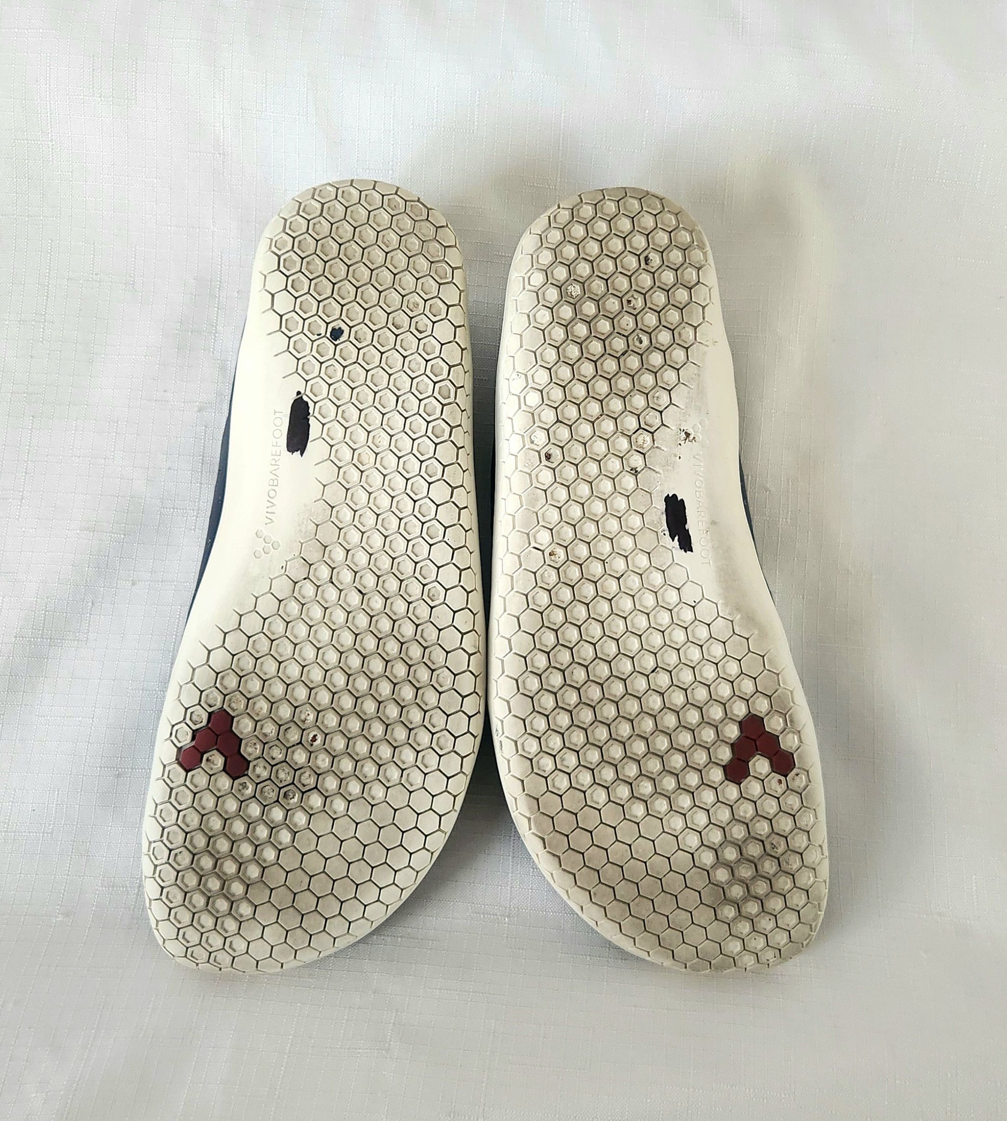 Vivobarefoot Vivobarefoot Primus Lite III Navy Blue and white SZ 40 US 7 Size US 7 / EU 40 - 7 Thumbnail