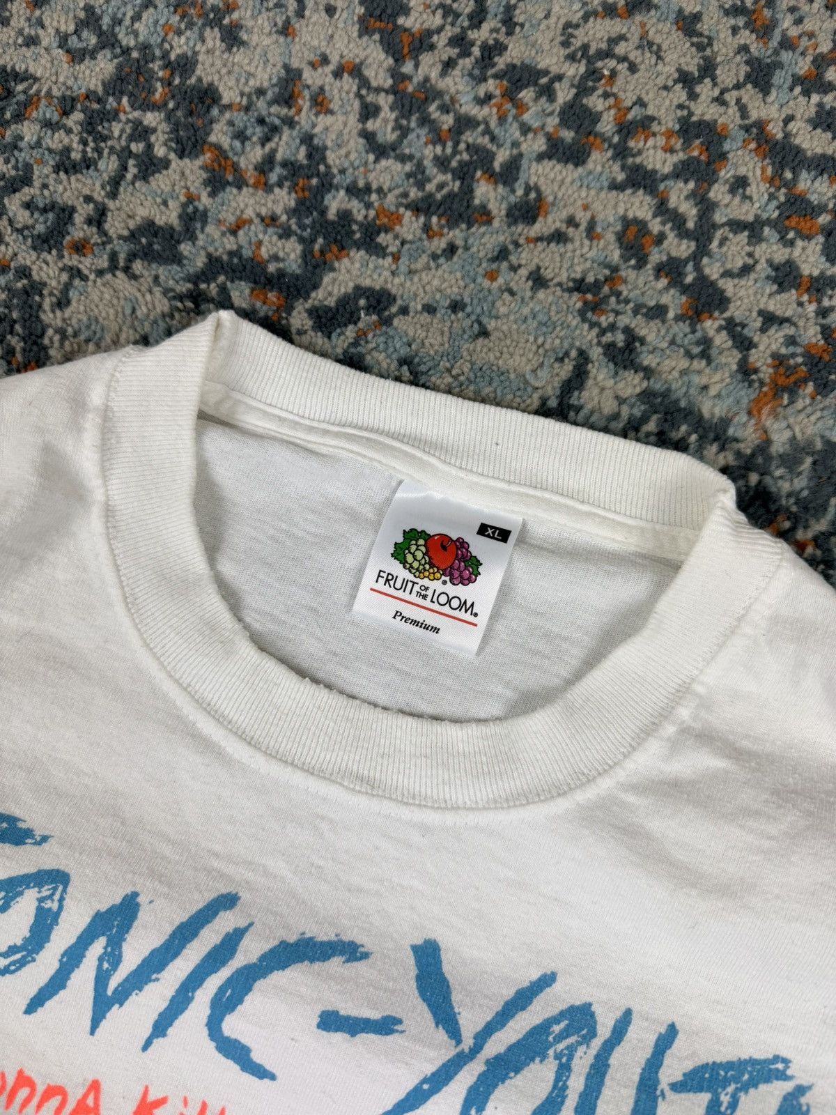 Band Tees × Vintage Rare Vintage 00s Sonic Youth express way to yr skull tee Size US XL / EU 56 / 4 - 8 Thumbnail