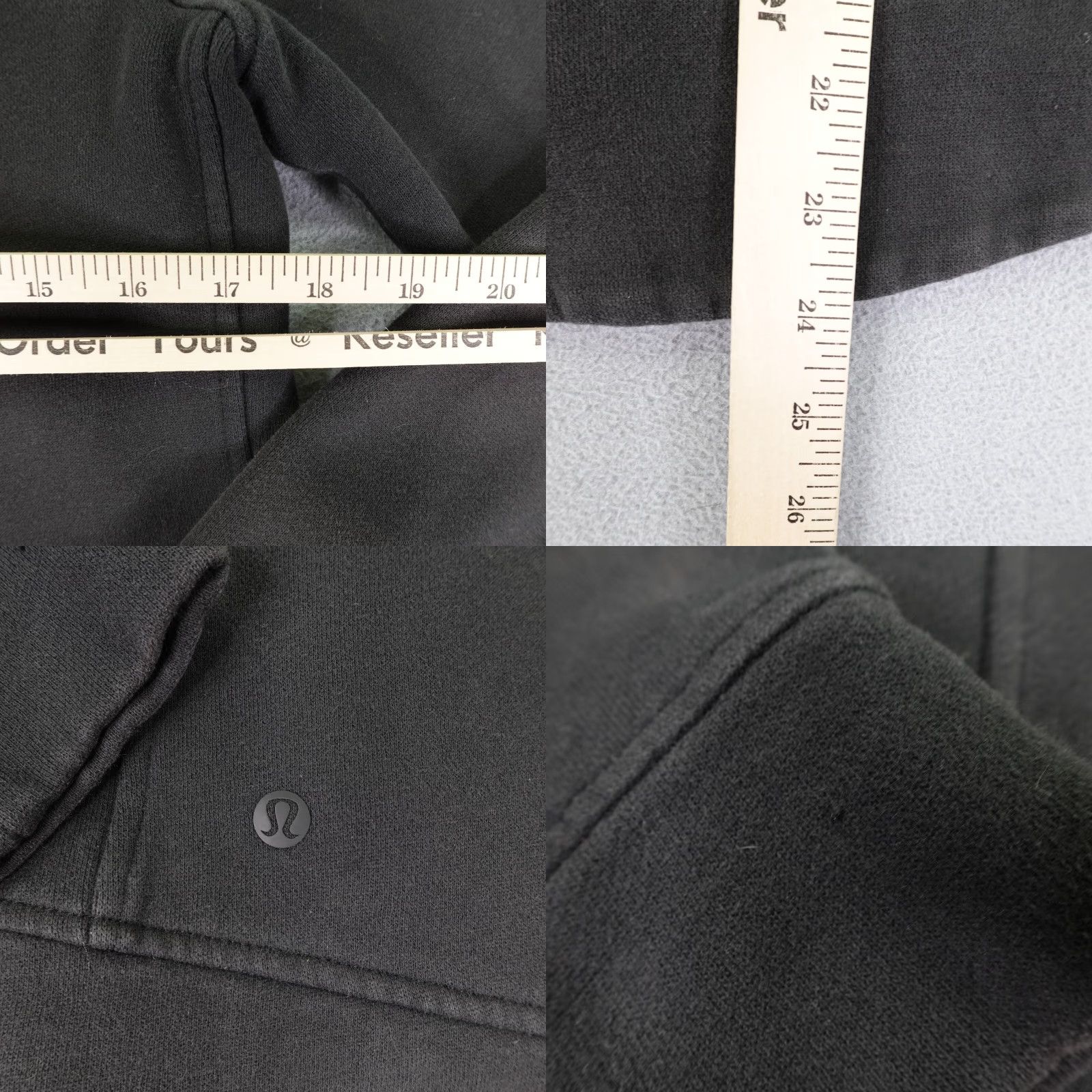 Lululemon Lululemon Jacket Womens 6 Black Fleece Be True Zip Up Sweater Hoodie Sweatshirt Size M / US 6-8 / IT 42-44 - 8 Thumbnail