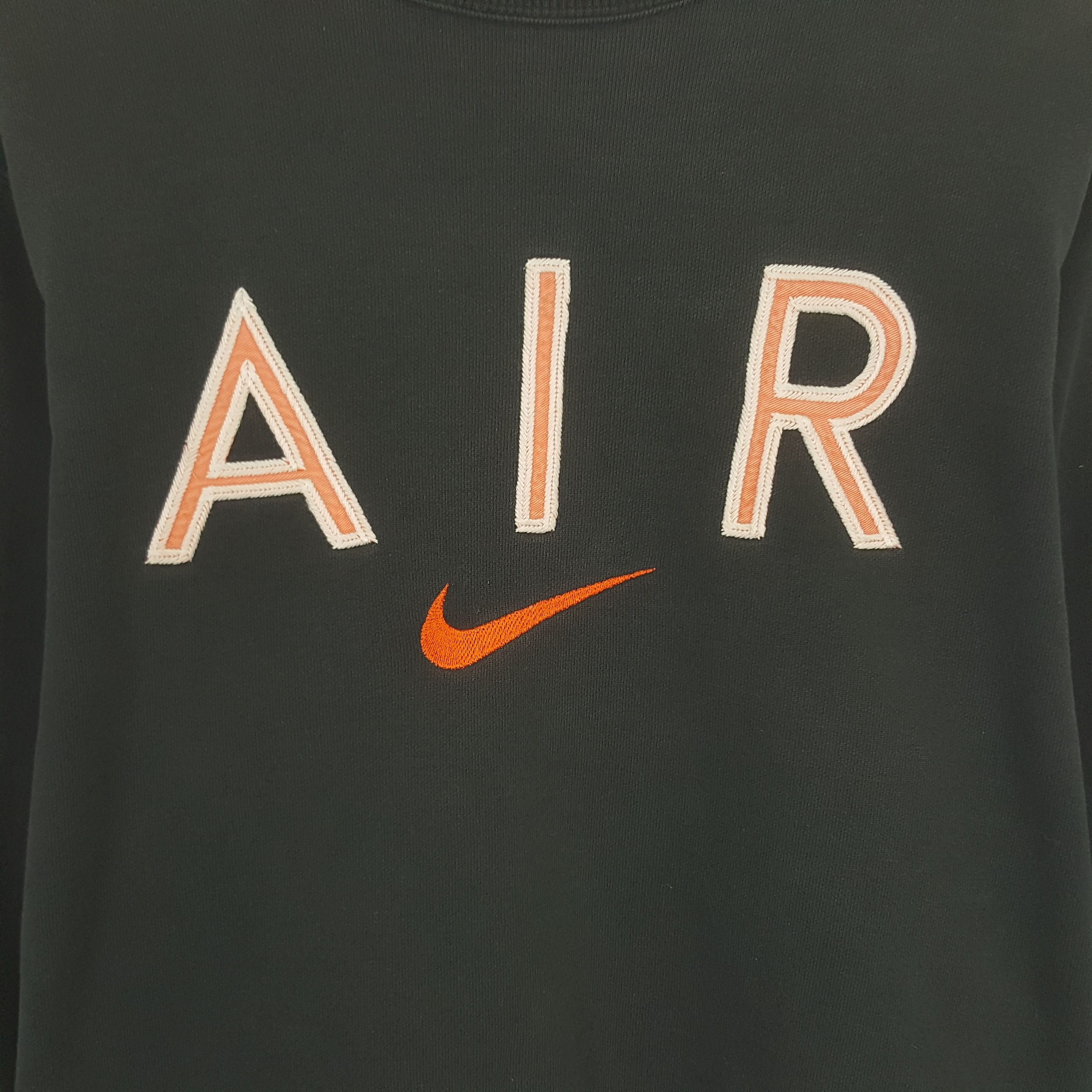 Nike × Vintage Vintage Air Nike Patchwork Sweatshirt Size US M / EU 48-50 / 2 - 2 Thumbnail