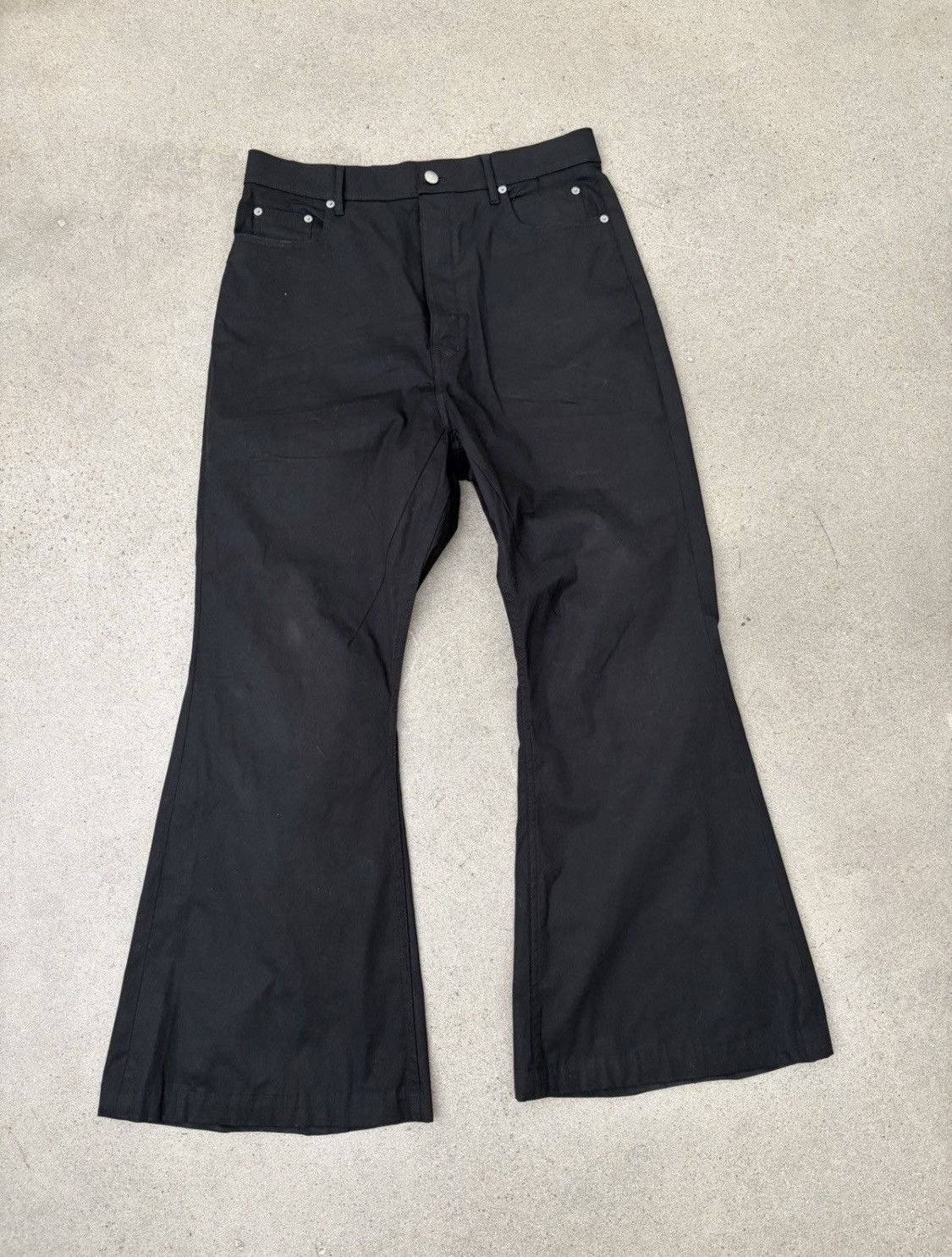 Rick Owens Bolan Bootcut Pants Size US 32 / EU 48 - 1 Thumbnail