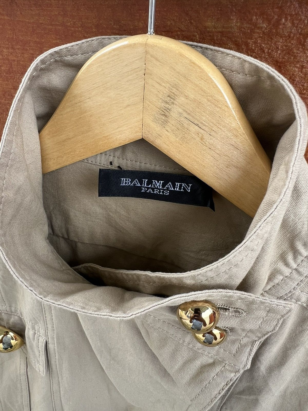 Balmain Balmain Military Blazer Shirt Size US S / EU 44-46 / 1 - 5 Thumbnail